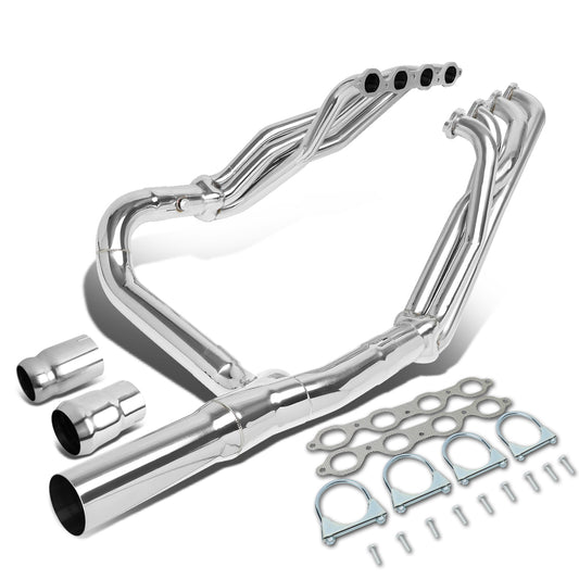 HEADERS STAINLESS STEEL - 14-18 CHEVY SILVERADO 1500 5.3L 6.2L V8 / 14-18 GMC SIERRA 1500 5.3L 6.2L V8