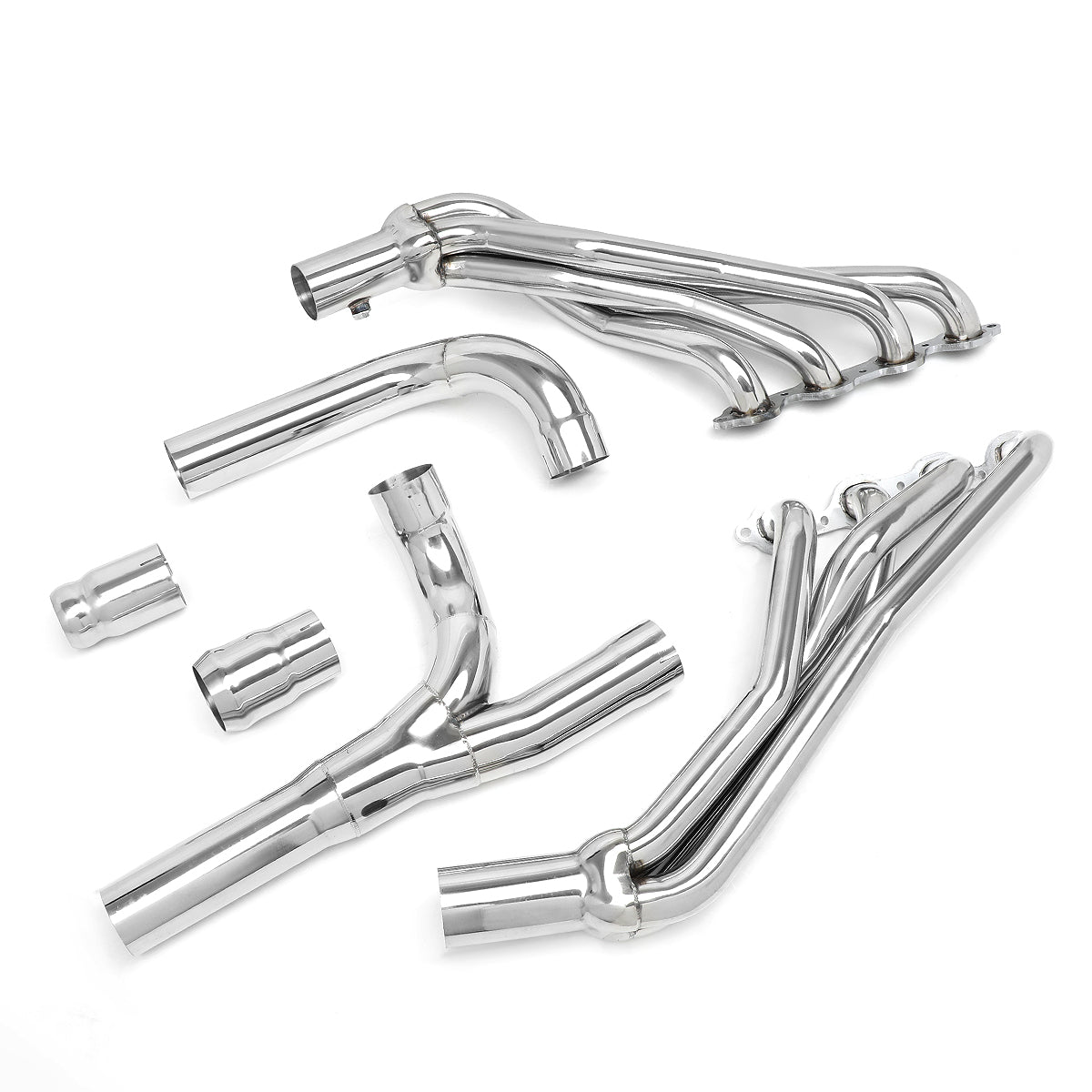 HEADERS STAINLESS STEEL - 14-18 CHEVY SILVERADO 1500 5.3L 6.2L V8 / 14-18 GMC SIERRA 1500 5.3L 6.2L V8