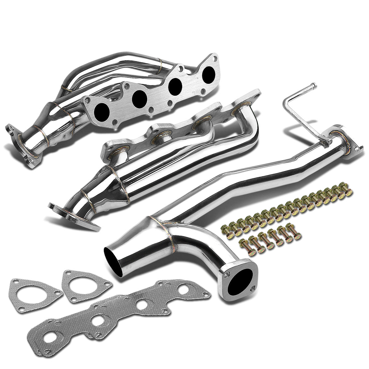 HEADERS STAINLESS STEEL - 05-06 TOYOTA TUNDRA/SEQUOIA 4.7L V8 2UZ-FE V8 + Y-PIPE