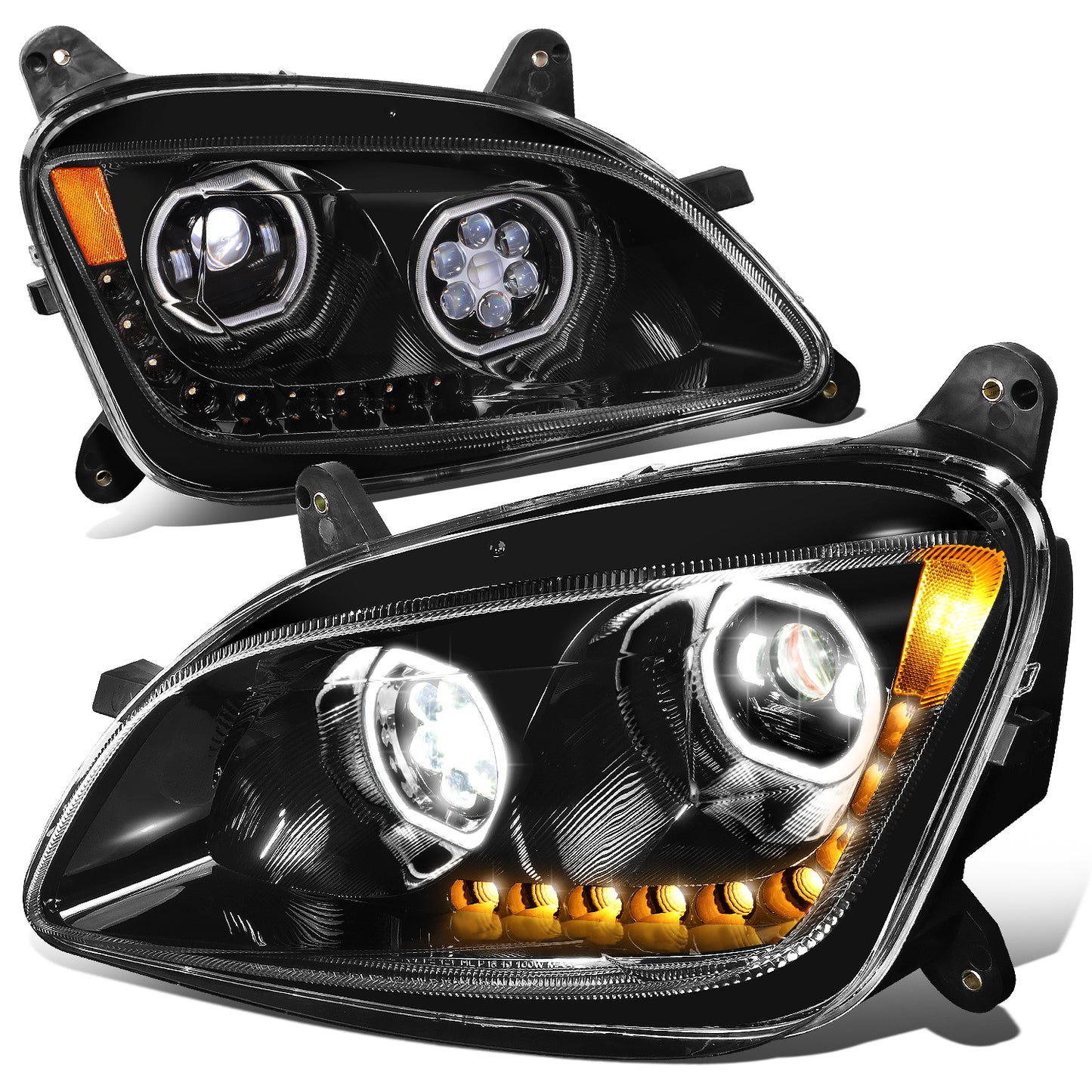 FAROS 11-20 PETERBILT 579 - LED - BLACK