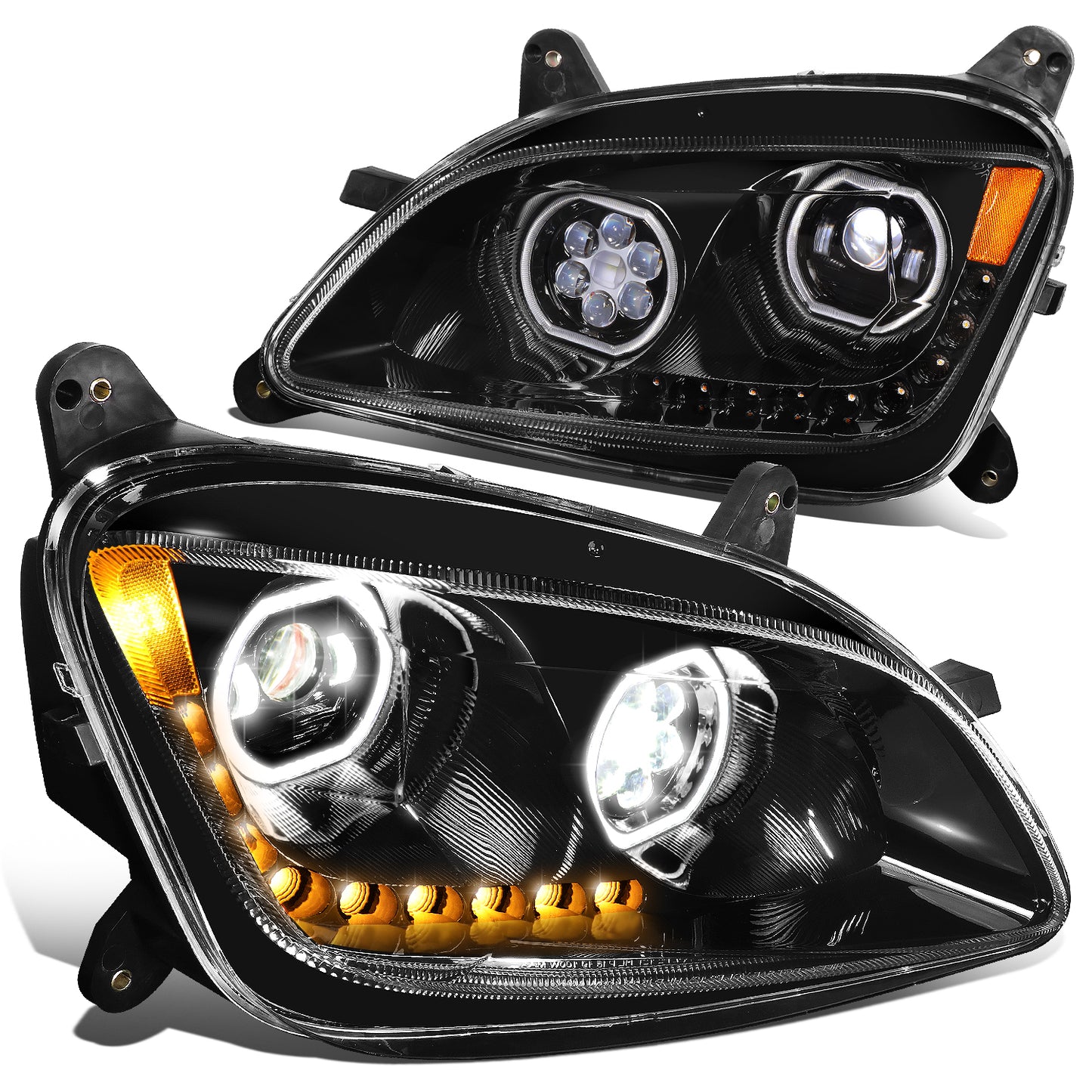 FAROS 11-20 PETERBILT 579 - LED - BLACK