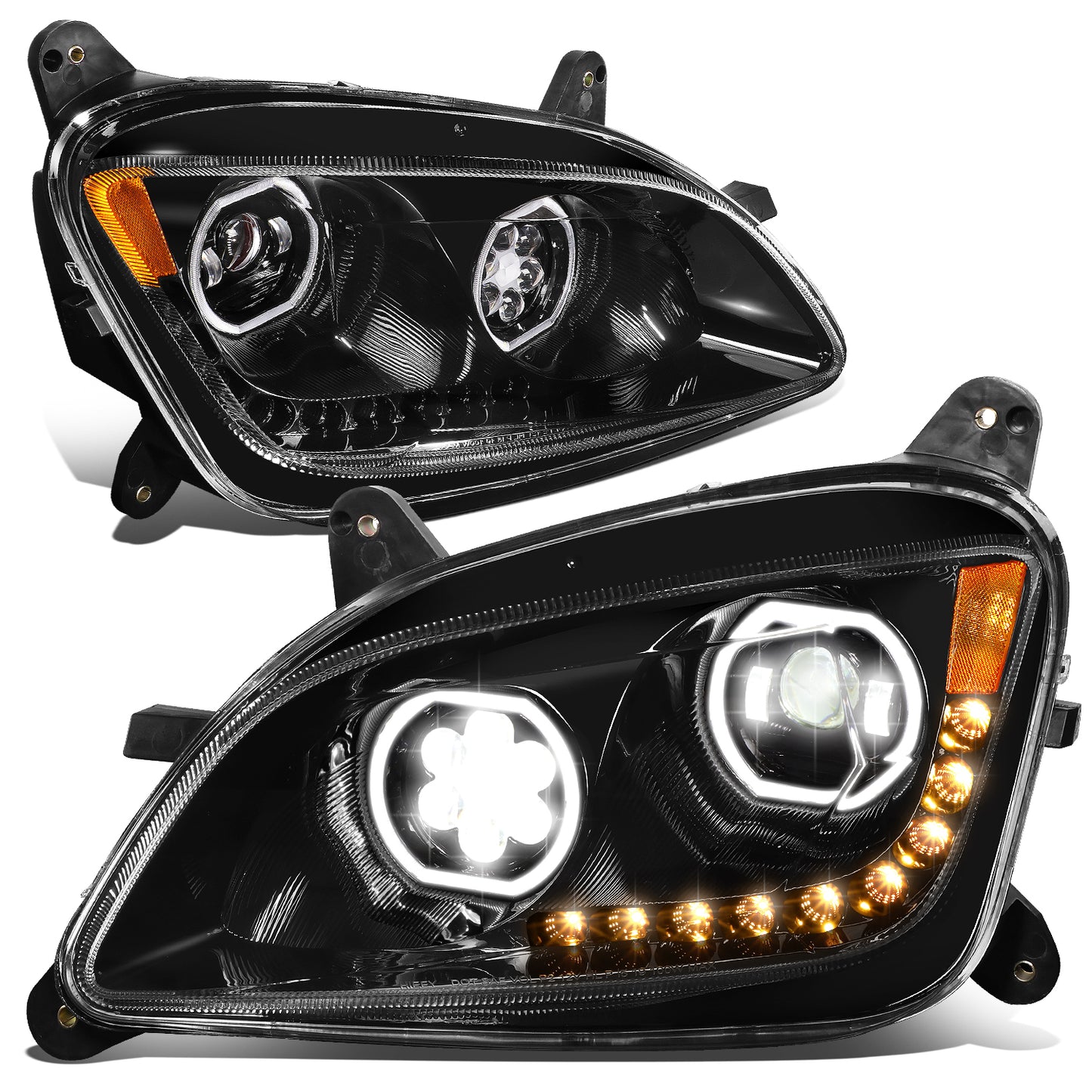FAROS 11-20 PETERBILT 579 - LED - BLACK