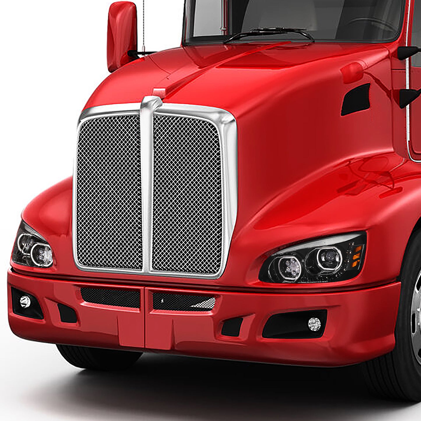 FAROS 08-19 KENWORTH T170 / 08-19 KENWORTH T270 / 16-19 KENWORTH T300 / 08-19 KENWORTH T370 / 08-18 KENWORTH T660 / 11-15 KENWORTH T700 - BLACK