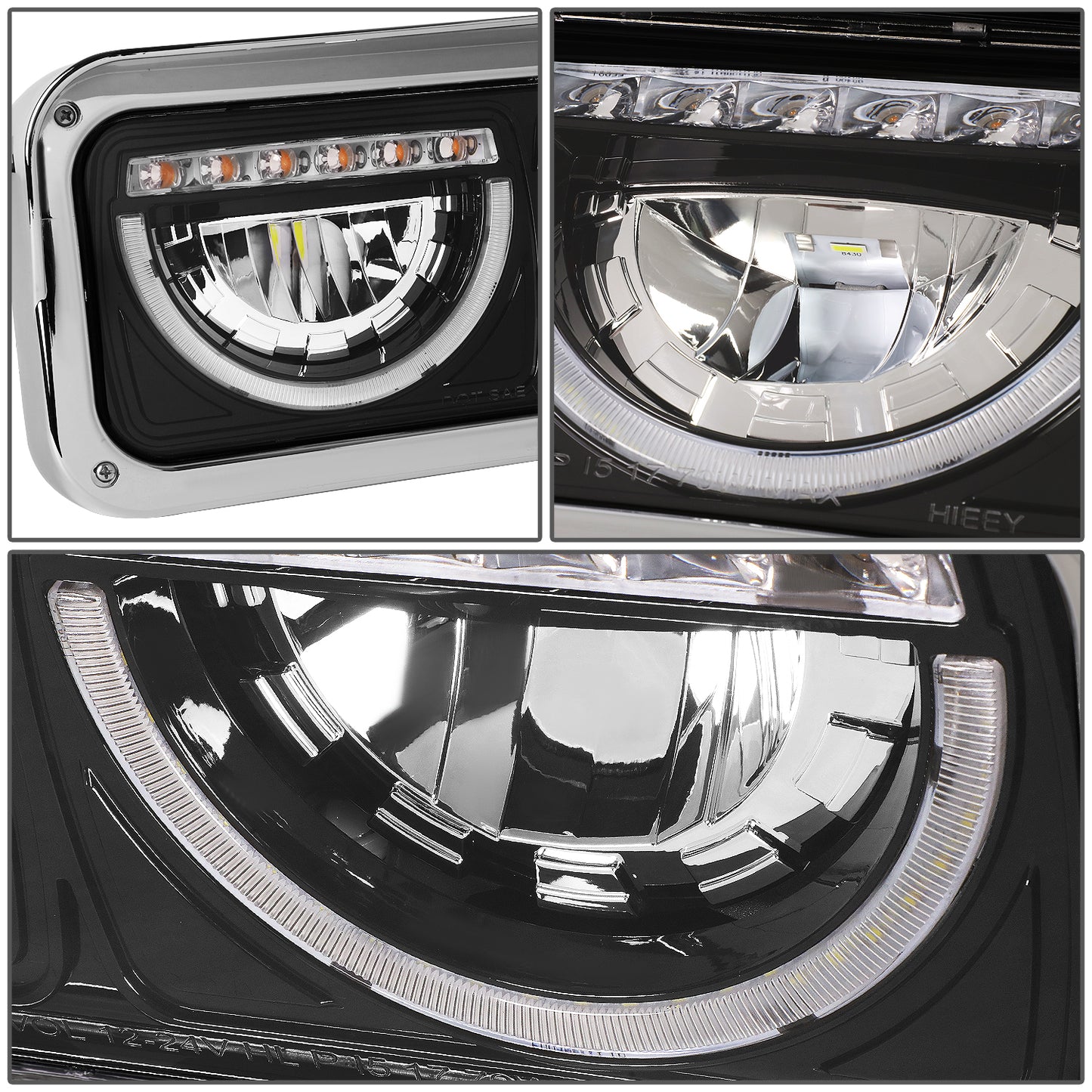 FAROS FREIGHTLINER CLASSIC 01-11 / FREIGHTLINER CLASSIC XL 01-09 / FREIGHTLINER FLD120SD 03-12 / KENWORTH T600A 86-07 / KENWORTH T800 87-19 / KENWORTH W900 81-19 / PETERBILT 357 86-08 / PETERBILT 365 08-19 / PETERBILT 378 88-07 / PETERBILT 379 85-07 /