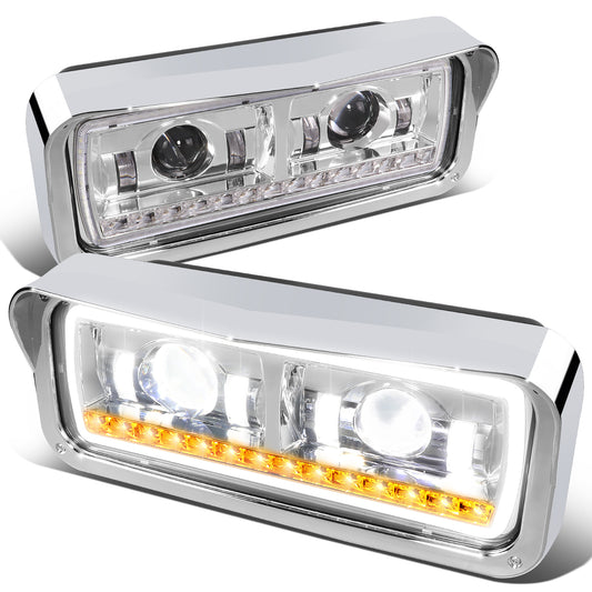 FAROS FREIGHTLINER CLASSIC 01-11 / FREIGHTLINER CLASSIC XL 01-09 / FREIGHTLINER FLD120SD 03-12 / KENWORTH T600A 86-07 / KENWORTH T800 87-19 / KENWORTH W900 81-19 / PETERBILT 357 86-08 / PETERBILT 365 08-19 / PETERBILT 378 88-07 / PETERBILT 379 85-07 /