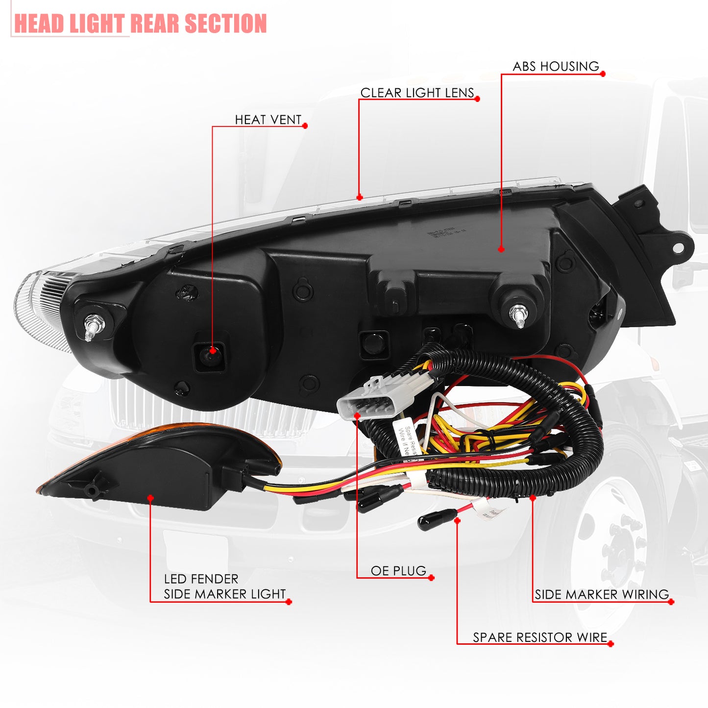 FAROS 03-11 INTERNATIONAL HARVESTER 3200 / 05-11 INTERNATIONAL HARVESTER 3300 / 06-12 INTERNATIONAL HARVESTER 4100 / 06-08 INTERNATIONAL HARVESTER 4100 SBA / 02-10 INTERNATIONAL HARVESTER 4200 / 03-08 INTERNATIONAL HARVESTER 4200LP / 02-16 INTERNATIONAL