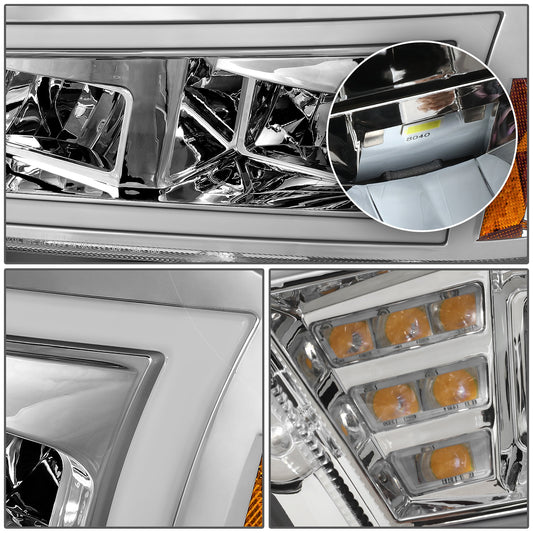 FAROS DODGE CHARGER 2011-2014 HEADLIGHT CHROME