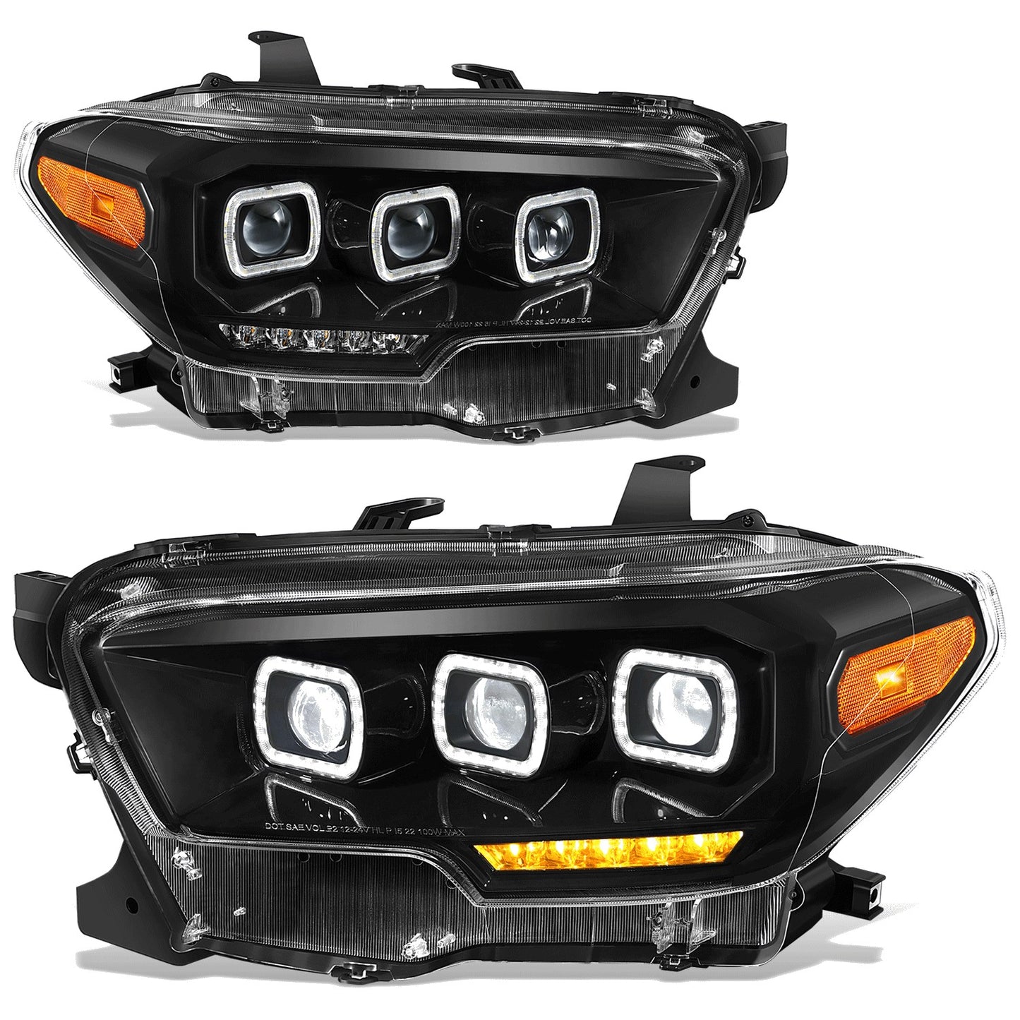 FAROS TOYOTA TACOMA L SEQUENTIAL LED HEADLIGHTS 2016-2022