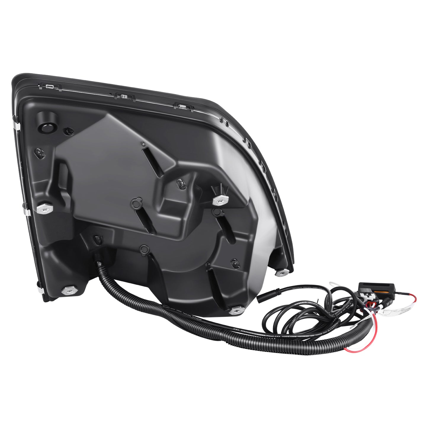 FAROS 04-18 VOLVO VN VNL 300 400 430 630 740 760 860 - FULL LED RGB DRL SEQUENTIAL TURN SIGNAL - BLACK