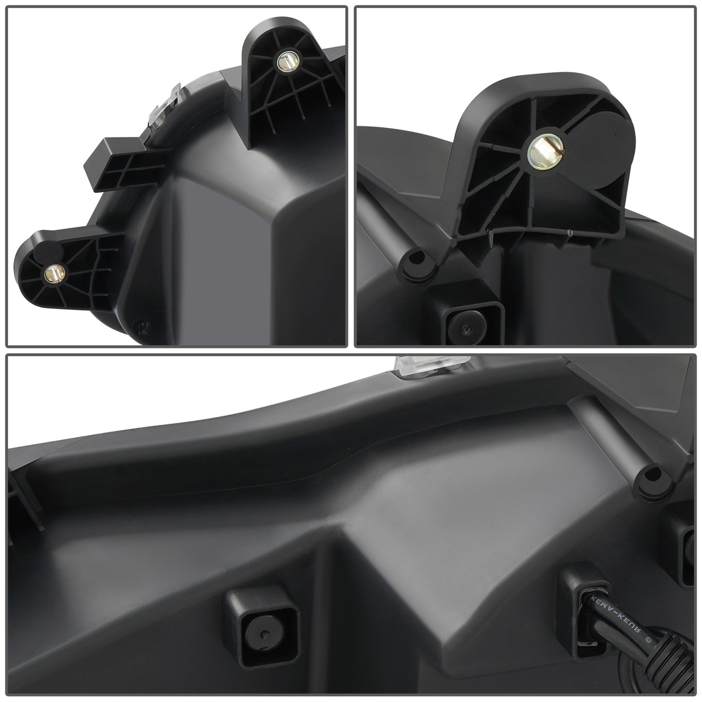 FAROS 13-21 KENWORTH T680 - FULL LED SEQUENTIAL TURN SIGNAL RGB RUNNING LIGHT - BLACK