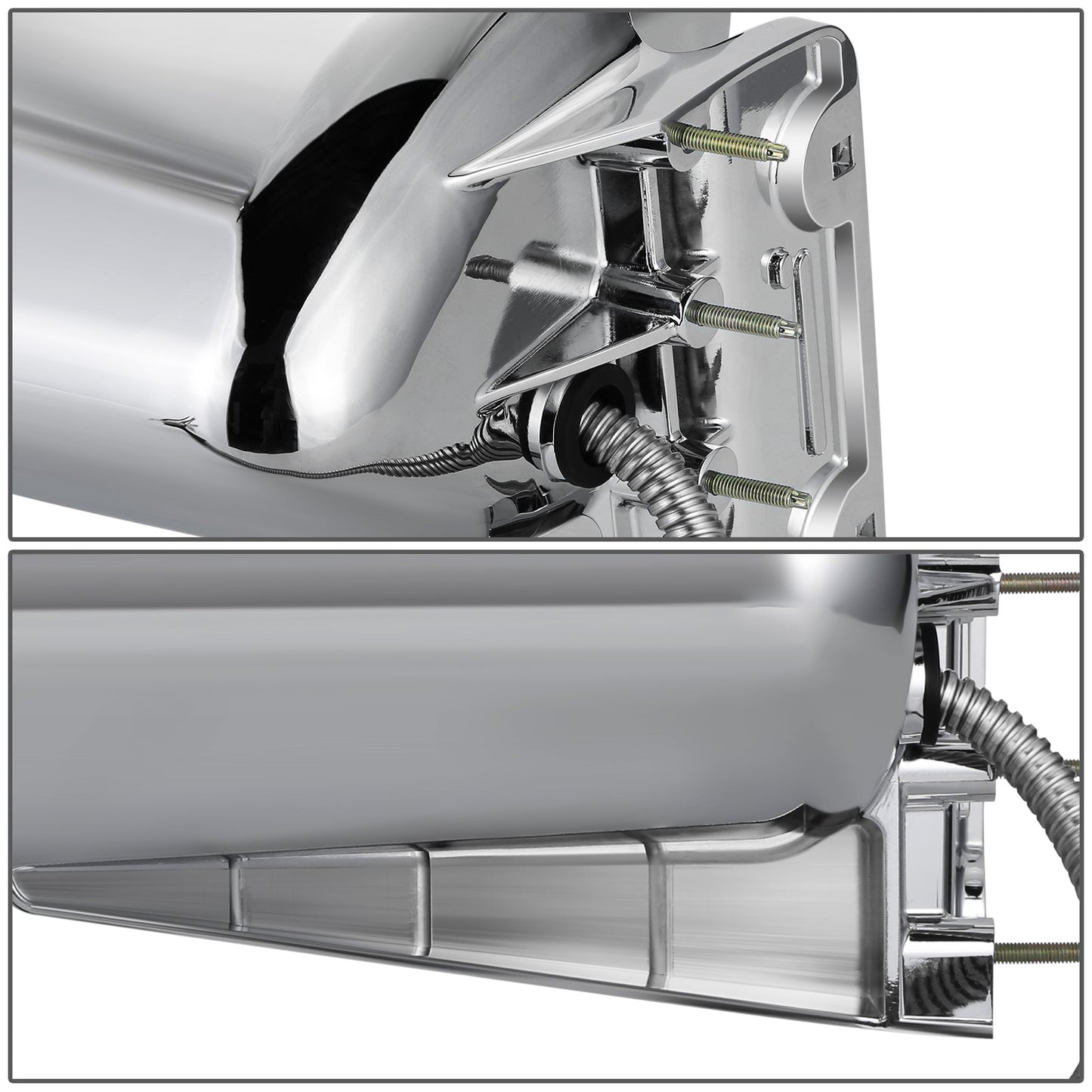 FAROS 81-88 PETERBILT 359 / 87-07 PETERBILT 379 / 08-21 PETERBILT 389 - FULL LED SEQUENTIAL CHASING TURN SIGNAL HEADLIGHT - CHROME