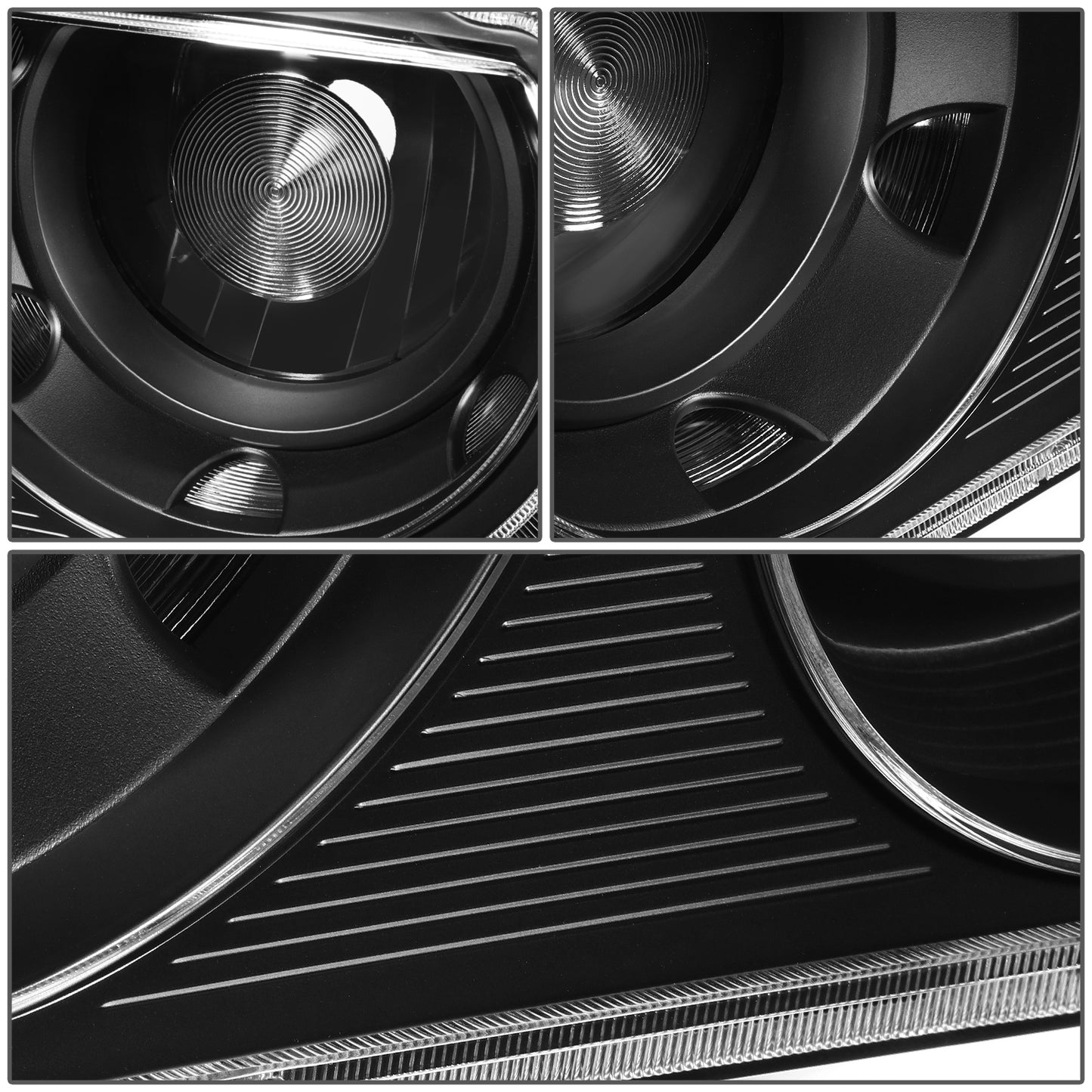 FAROS 08-14 DODGE CHALLENGER - ONLY FITS MODELS WITH FACTORY EQUIPPED HID HEADLIGHTS - DOES NOT FIT MODELS WITH FACTORY EQUIPPED HALOGEN HEADLIGHTS - OE STYLE - D1S HIGH / LOW BEAM, 4157NA SIGNAL - BLACK