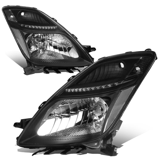 FAROS HID - 06-09 TOYOTA PRIUS - ONLY FITS MODELS WITH FACTORY HID/XENON HEADLIGHTS - DOES NOT FIT FACTORY HALOGEN HEADLIGHT MODELS - BLACK HOUSING / CLEAR CORNER - D4R LOW/HIGH / 7440 SIGNAL / 7440 PARKING, 2825 SIDE MARKER