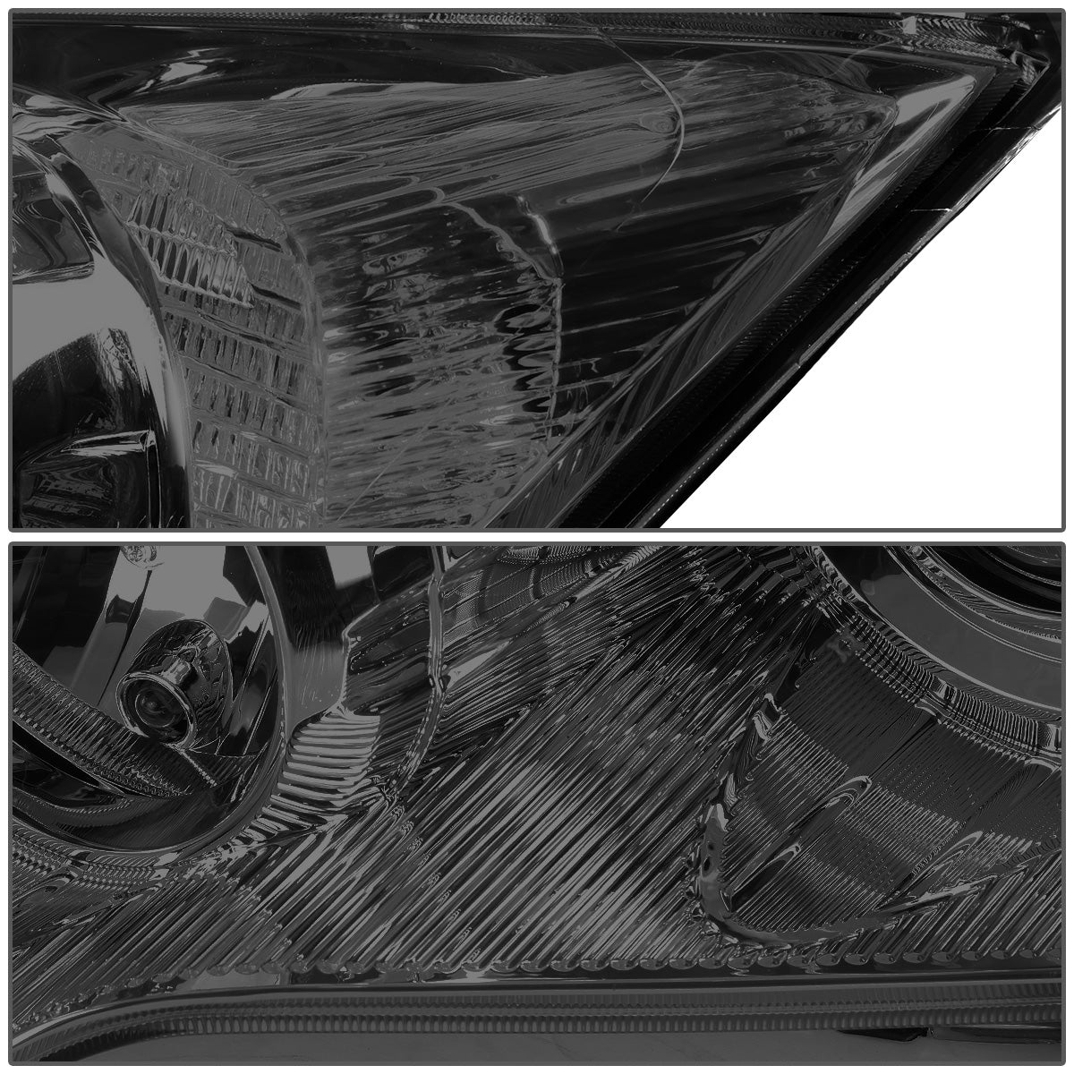 FAROS 07-11 HONDA CR-V 4-DOOR - PROJECTOR - SMOKE HOUSING / CLEAR CORNER - H1 LOW BEAM / HIGH BEAM