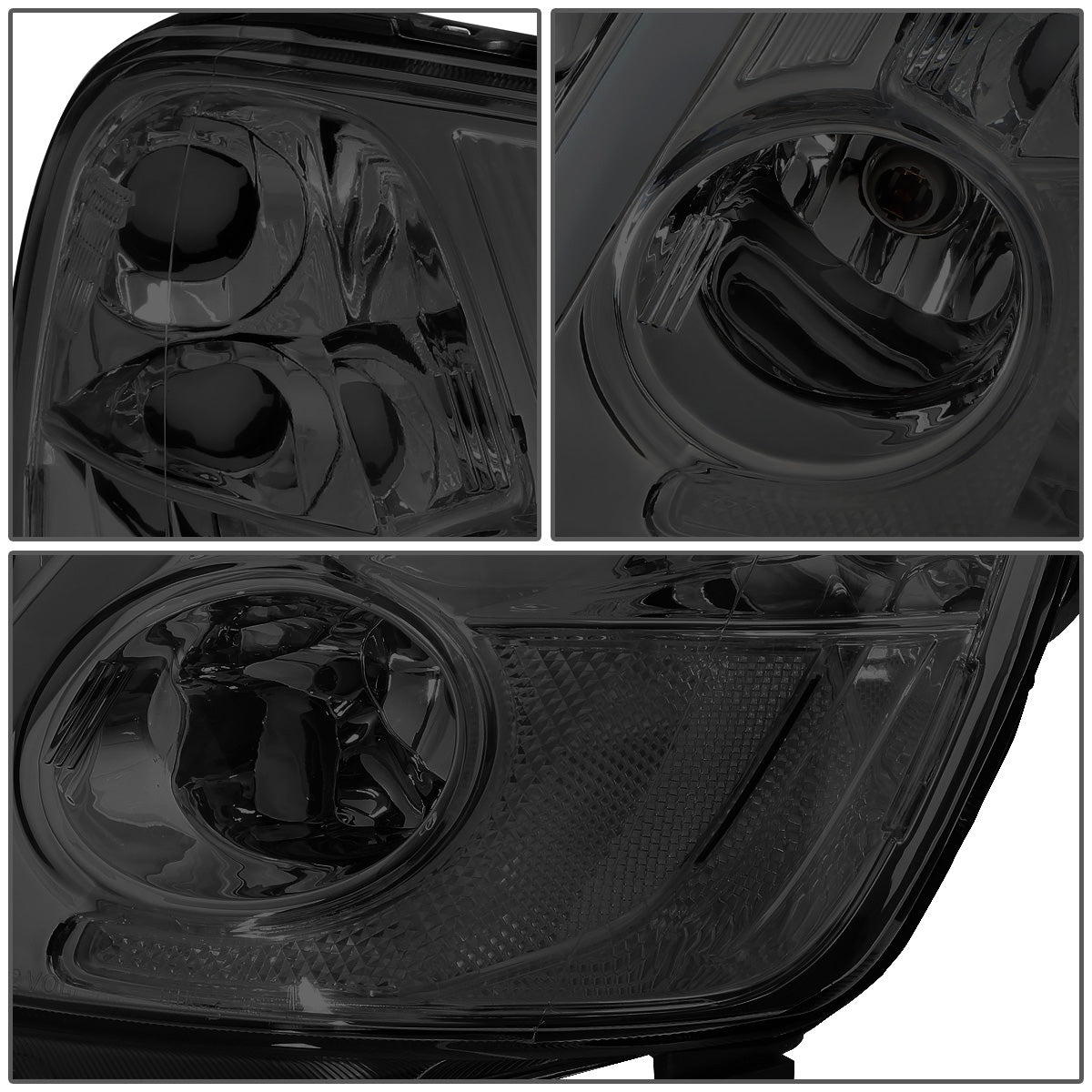 FAROS 01-03 HONDA CIVIC COUPE / SEDAN - LED RUNNING LIGHT REQUIRES WIRING INTO EXISTING LIGHTING WIRE HARNESS - LED DRL - PROJECTOR - SMOKE HOUSING / CLEAR CORNER - H7 LOW BEAM / H7 HIGH BEAM