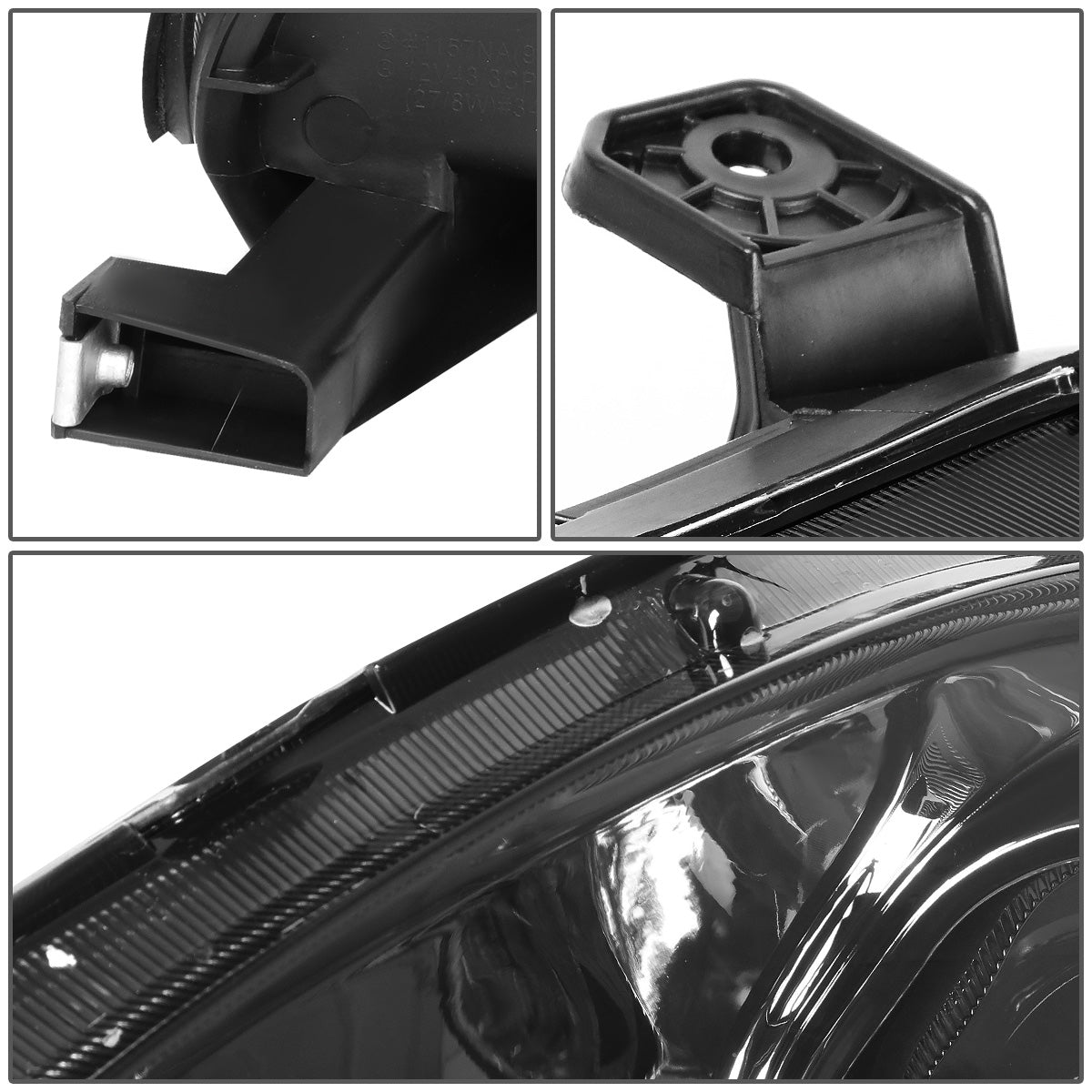 FAROS 96-98 HONDA CIVIC - LED RUNNING LIGHT REQUIRES WIRING INTO EXISTING LIGHTING WIRE HARNESS - LED DRL - PROJECTOR - SMOKE HOUSING / CLEAR CORNER - H7 LOW BEAM / H7 HIGH BEAM