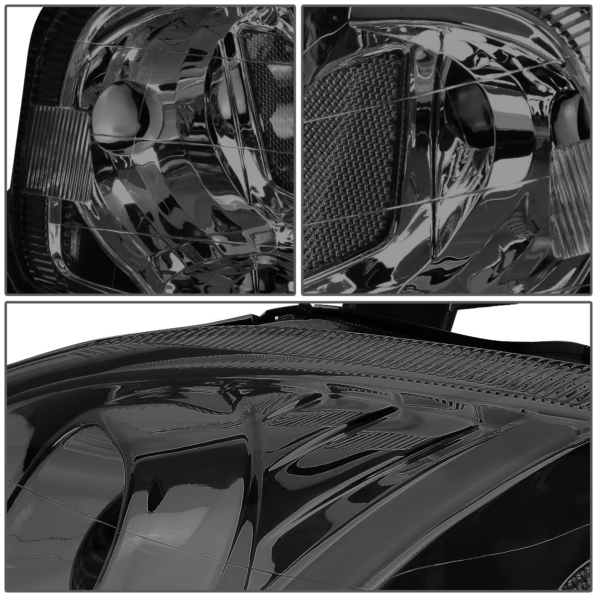 FAROS 99-00 HONDA CIVIC - LED RUNNING LIGHT REQUIRES WIRING INTO EXISTING LIGHTING WIRE HARNESS - LED DRL - PROJECTOR - SMOKE HOUSING / CLEAR CORNER - H7 LOW BEAM / H7 HIGH BEAM