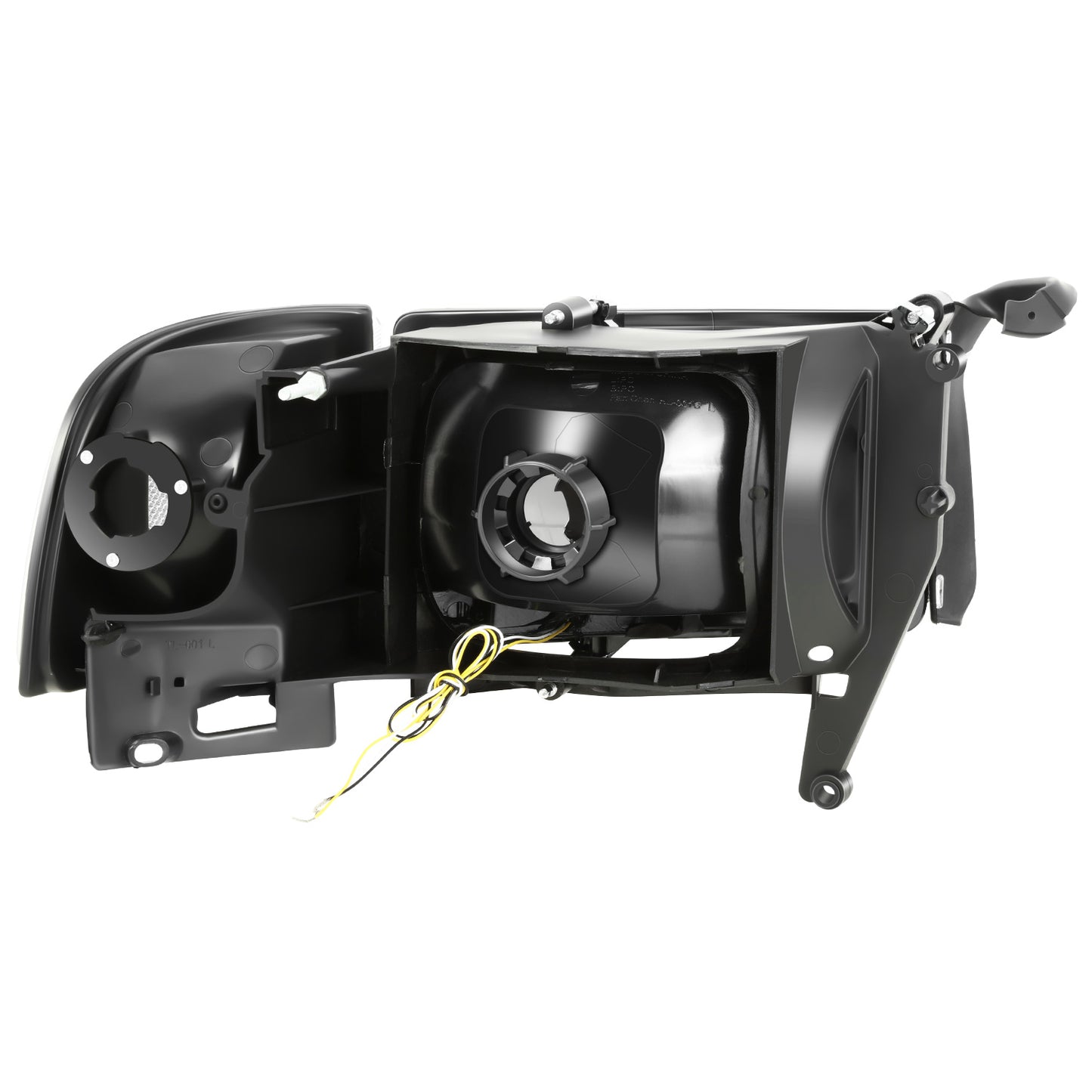 FAROS CLEAR LENS,CLEAR REFLECTOR,BLACK HOUSING - 4PCS - LED BAR