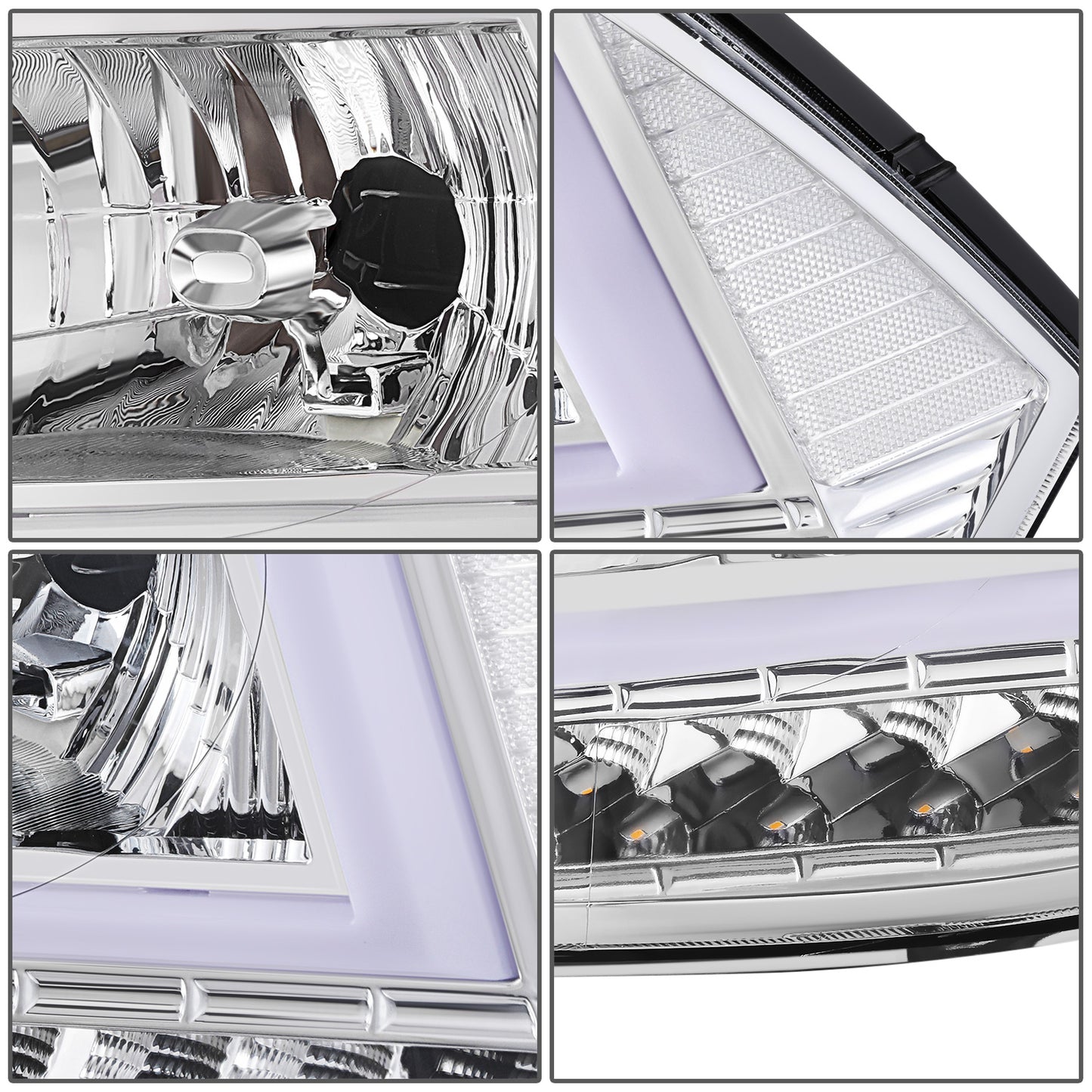 FAROS 10-18 RAM 1500-5500 - FIT DUAL OR QUAD HEADLIGHT MODELS - NOT FIT FACTORY PROJECTOR STYLE