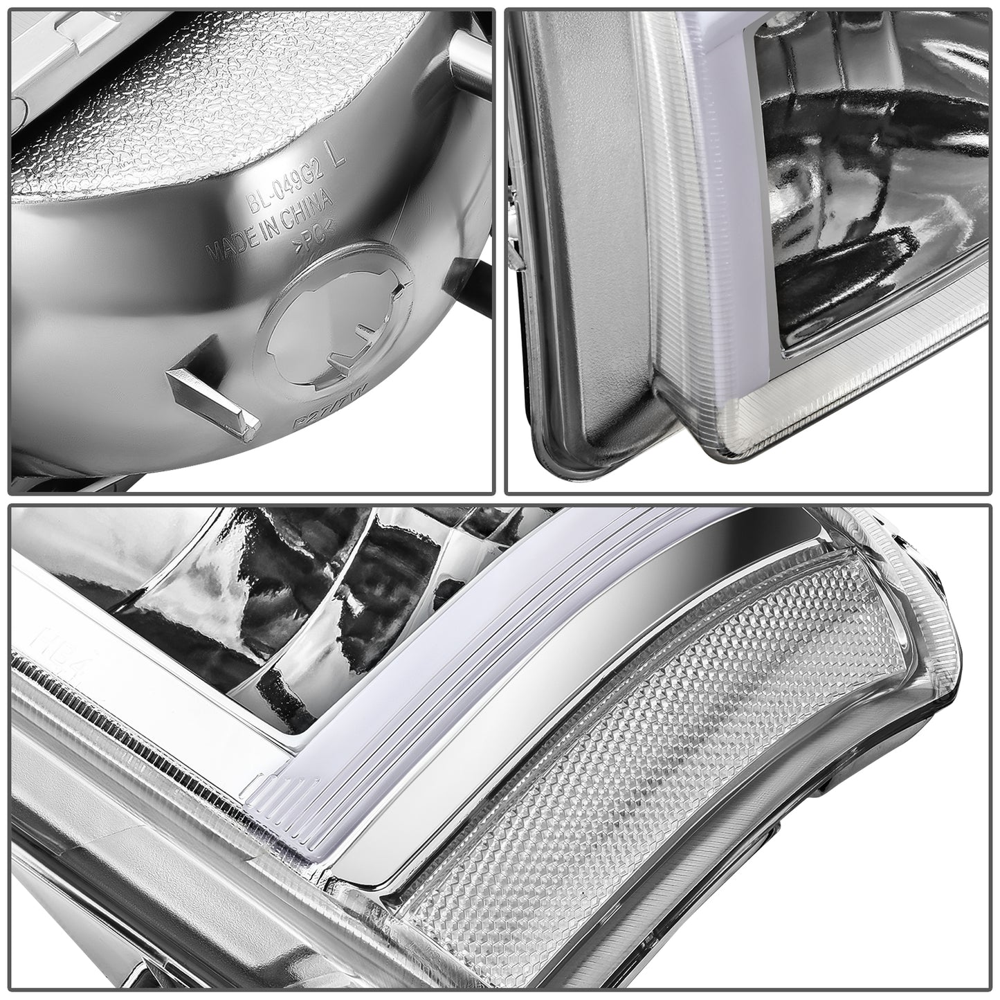 FAROS 03-06 CHEVY SILVERADO 1500, 2500, 2500HD, 3500, 3500HD, CHEVY AVALANCHE 1500, 2500 / 2007 SILVERADO 1500, 1500HD, 2500HD, 3500 CLASSIC - FITS AVALANCHE MODELS WITHOUT FACTORY CLADDING ONLY - REQUIRES WIRING TO EXISTING VEHICLE WIRING HARNESS - LED