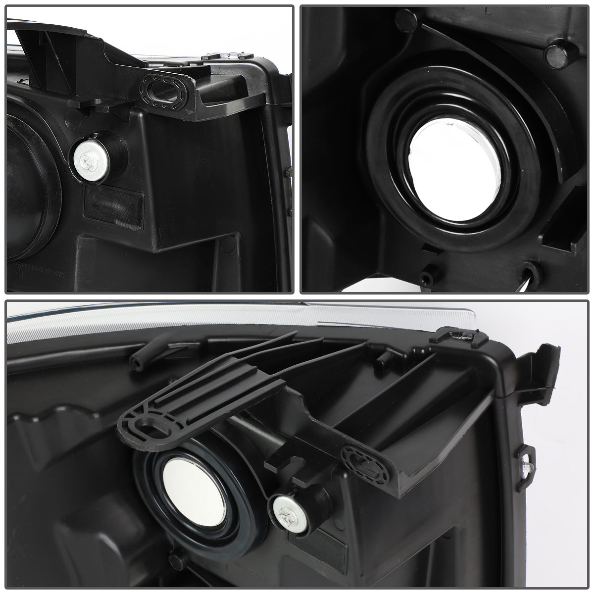 FAROS 07-13 CHEVY SILVERADO 1500 / 07-14 CHEVY SILVERADO 2500 / 3500 & HD MODELS - LED - REFLECTOR - CHROME HOUSING / CLEAR CORNER - H11 LOW BEAM / 9005 HIGH BEAM