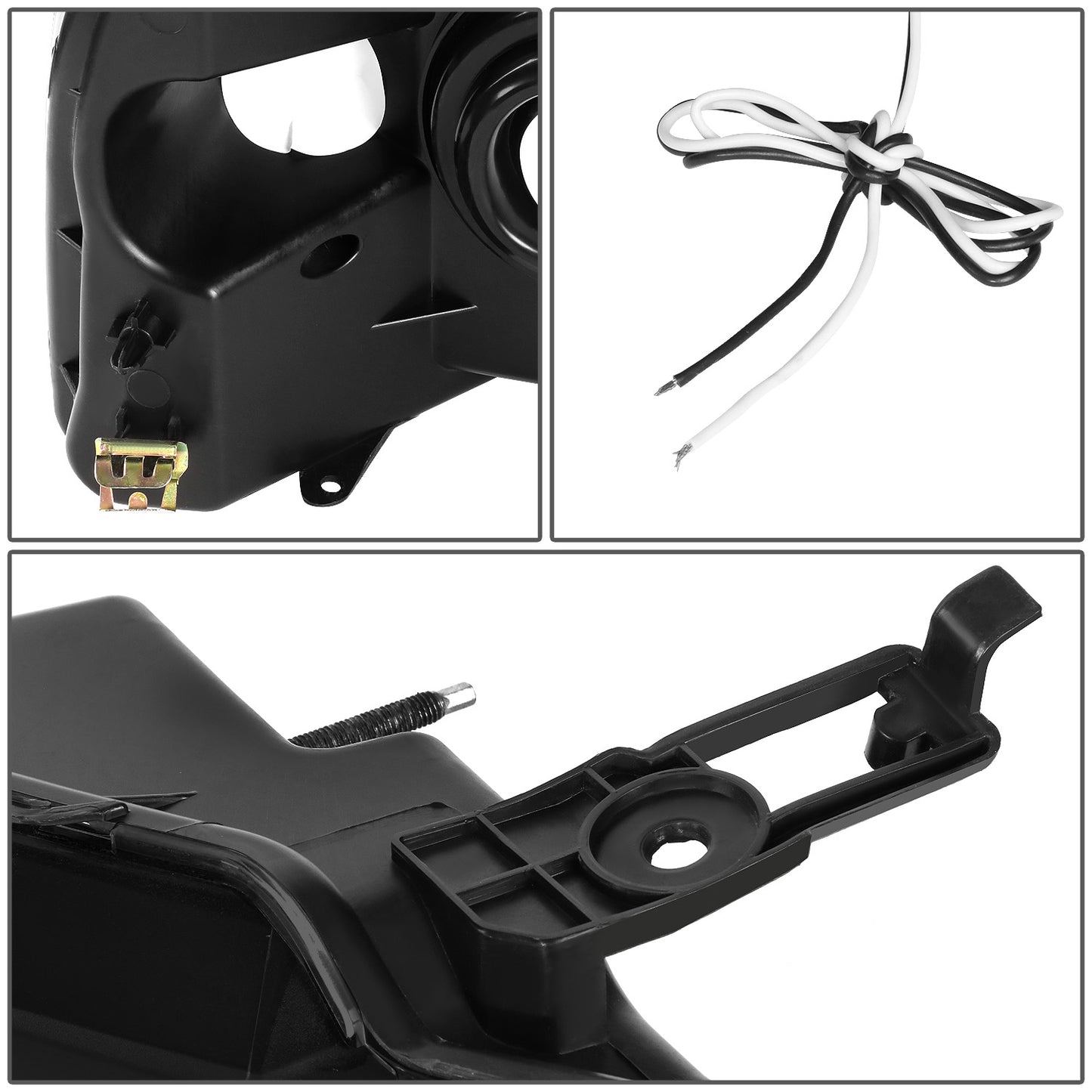 FAROS 04-08 FORD F-150 / 06-08 LINCOLN MARK LT - LED DRL - SMOKE HOUSING / CLEAR CORNER