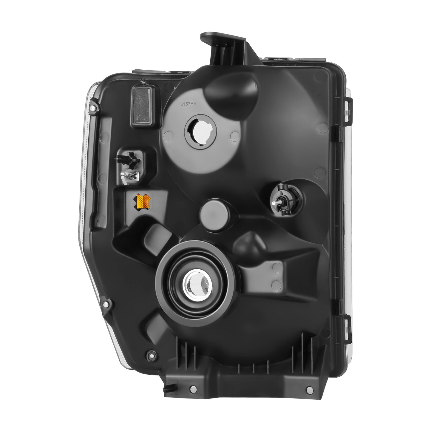 FAROS FORD E-150 2008-2014 / FORD E-250 2008-2014 / FORD E-350 SUPER DUTY 2008-2021 / FORD E-450 SUPER DUTY 2008-2021 / FORD F-650 2016-2021 / FORD F-750 2016-2021 - FITS MODELS WITHOUT FACTORY SEALED BEAM HEADLIGHTS - H13 HIGH / LOW BEAM / 168 SIDE