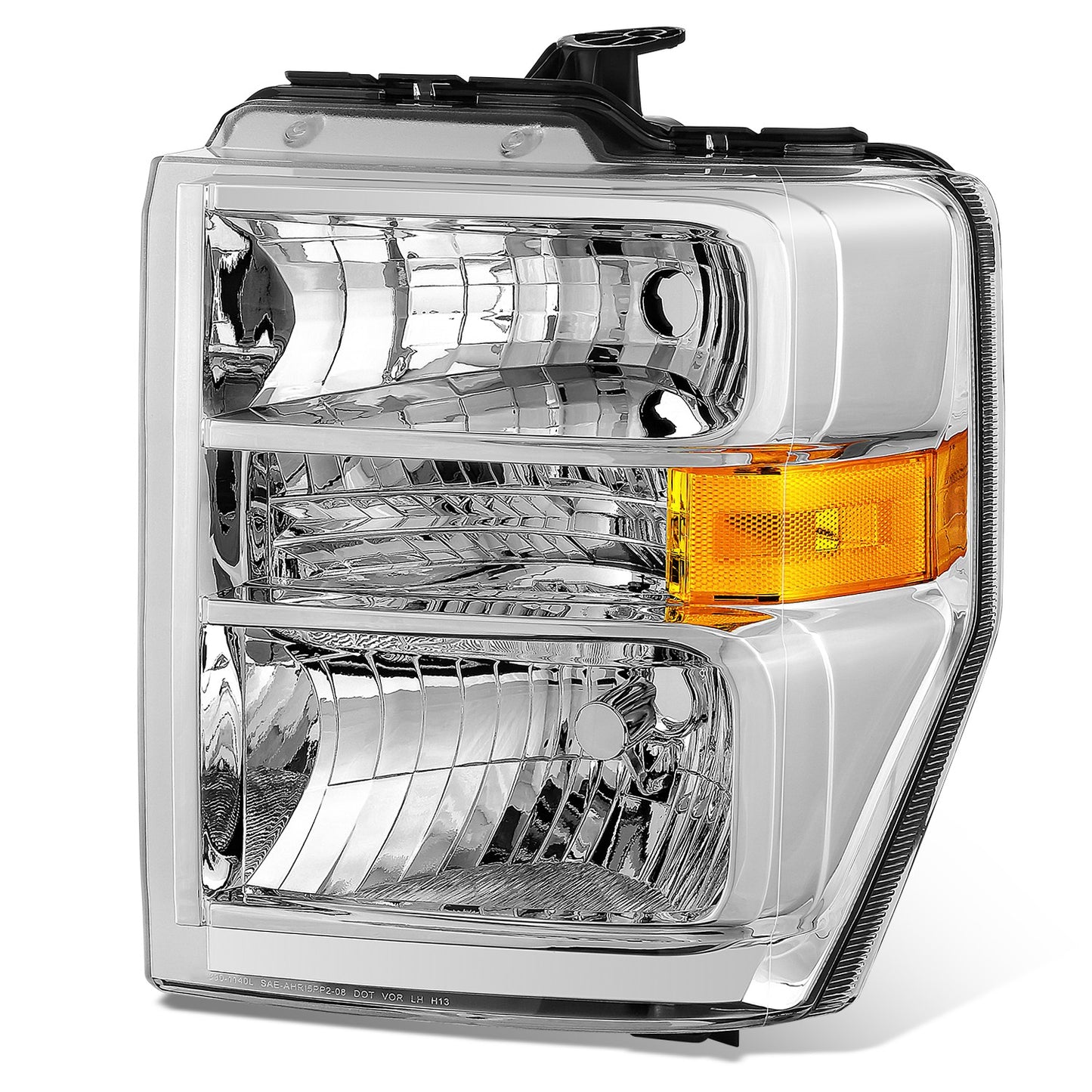 FAROS FORD E-150 2008-2014 / FORD E-250 2008-2014 / FORD E-350 SUPER DUTY 2008-2021 / FORD E-450 SUPER DUTY 2008-2021 / FORD F-650 2016-2021 / FORD F-750 2016-2021 - FITS MODELS WITHOUT FACTORY SEALED BEAM HEADLIGHTS - H13 HIGH / LOW BEAM / 168 SIDE