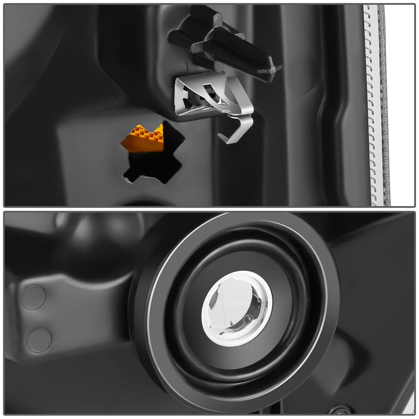 FAROS FORD E-150 2008-2014 / FORD E-250 2008-2014 / FORD E-350 SUPER DUTY 2008-2021 / FORD E-450 SUPER DUTY 2008-2021 / FORD F-650 2016-2021 / FORD F-750 2016-2021 - FITS MODELS WITHOUT FACTORY SEALED BEAM HEADLIGHTS - H13 HIGH / LOW BEAM / 168 SIDE