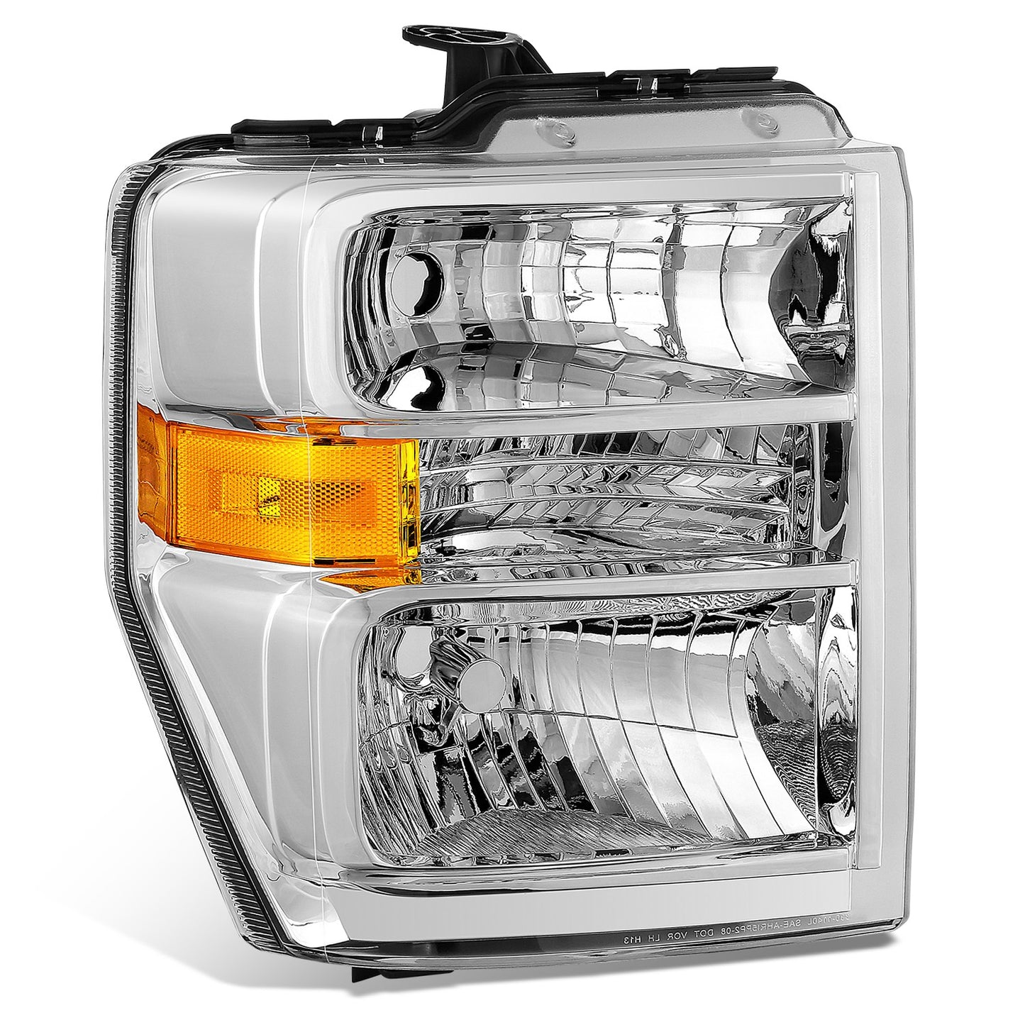 FAROS FORD E-150 2008-2014 / FORD E-250 2008-2014 / FORD E-350 SUPER DUTY 2008-2021 / FORD E-450 SUPER DUTY 2008-2021 / FORD F-650 2016-2021 / FORD F-750 2016-2021 - FITS MODELS WITHOUT FACTORY SEALED BEAM HEADLIGHTS - H13 HIGH / LOW BEAM / 168 SIDE