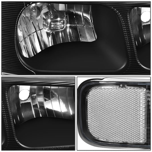 FAROS 4PCS - 03-14 CHEVROLET EXPRESS 1500 / 03-03 CHEVROLET EXPRESS 2500 / 03-23 CHEVROLET EXPRESS 3500 / 09-22 CHEVROLET EXPRESS 4500 / 03-14 GMC SAVANA 1500 / 03-23 GMC SAVANA 2500 / 03-23 GMC SAVANA 3500 / 09-22 GMC SAVANA 4500 - FITS MODELS WITH