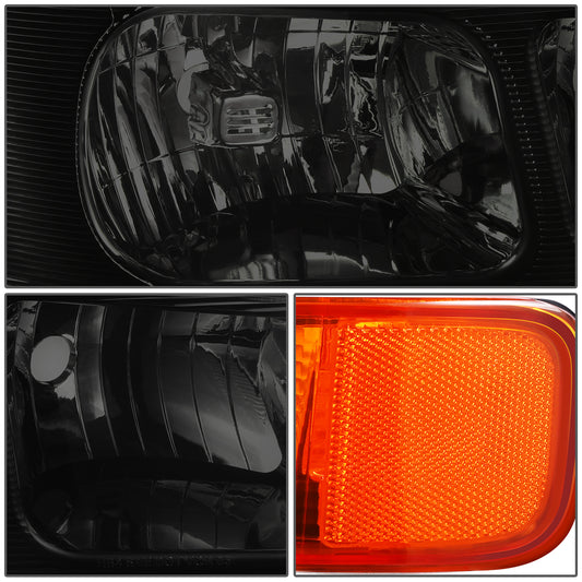 FAROS 4PCS - 03-14 CHEVROLET EXPRESS 1500 / 03-03 CHEVROLET EXPRESS 2500 / 03-23 CHEVROLET EXPRESS 3500 / 09-22 CHEVROLET EXPRESS 4500 / 03-14 GMC SAVANA 1500 / 03-23 GMC SAVANA 2500 / 03-23 GMC SAVANA 3500 / 09-22 GMC SAVANA 4500 - FITS MODELS WITH