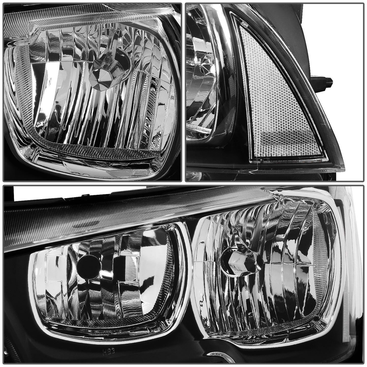 FAROS 11-14 DODGE CHARGER 4-DOOR - BLACK HOUSING / CLEAR CORNER - H11 LOW BEAM / 9005 HIGH BEAM