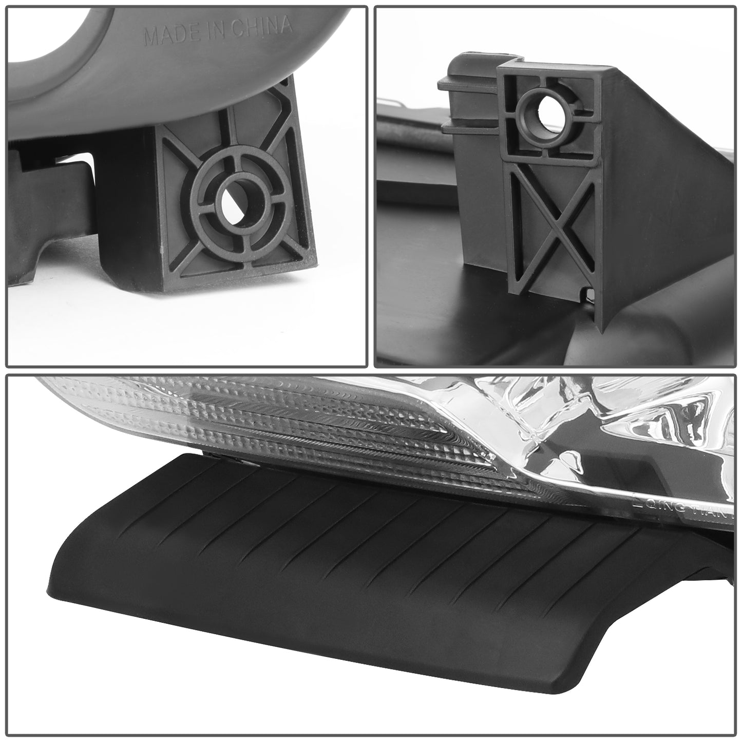 FAROS 11-14 DODGE CHARGER 4-DOOR - CHROME HOUSING / AMBER CORNER - H11 LOW BEAM / 9005 HIGH BEAM