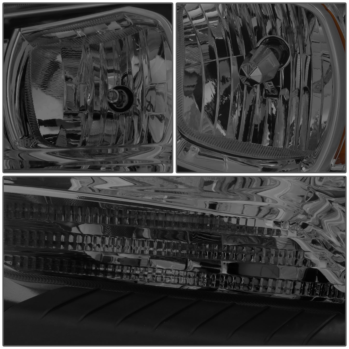 FAROS 11-14 DODGE CHARGER 4-DOOR - SMOKE HOUSING / AMBER CORNER - H11 LOW BEAM / 9005 HIGH BEAM