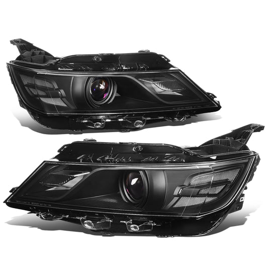 FAROS 15-19 CHEVROLET IMPALA - FITS HALOGEN HEADLIGHT MODELS ONLY - OEM - PROJECTOR - 9005 HIGH/LOW BEAM - BLACK HOUSING / CLEAR CORNER