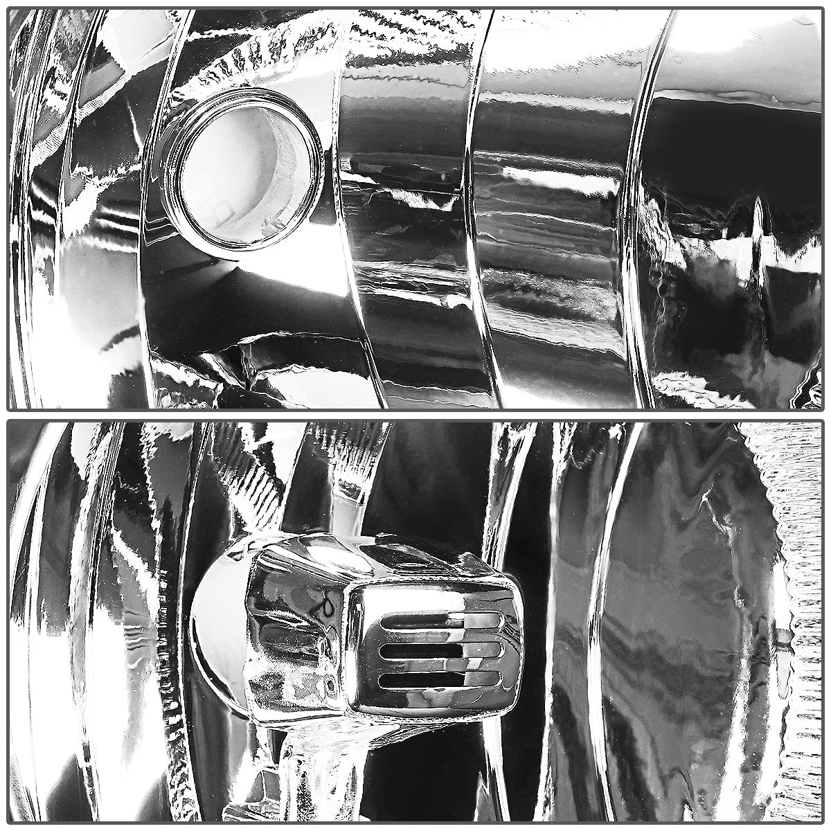 FAROS 07-13 CHEVY SILVERADO 1500 / 07-14 CHEVY SILVERADO 2500 3500 & HD MODELS - BLACK HOUSING / AMBER CORNER - H11 LOW BEAM / 9005 HIGH BEAM