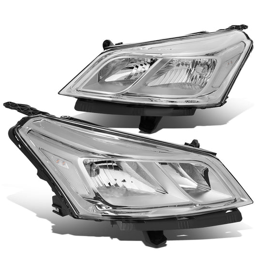 FAROS 13-17 CHEVY TRAVERSE - CHROME HOUSING / CLEAR CORNER - H11 LOW BEAM / H7 HIGH BEAM