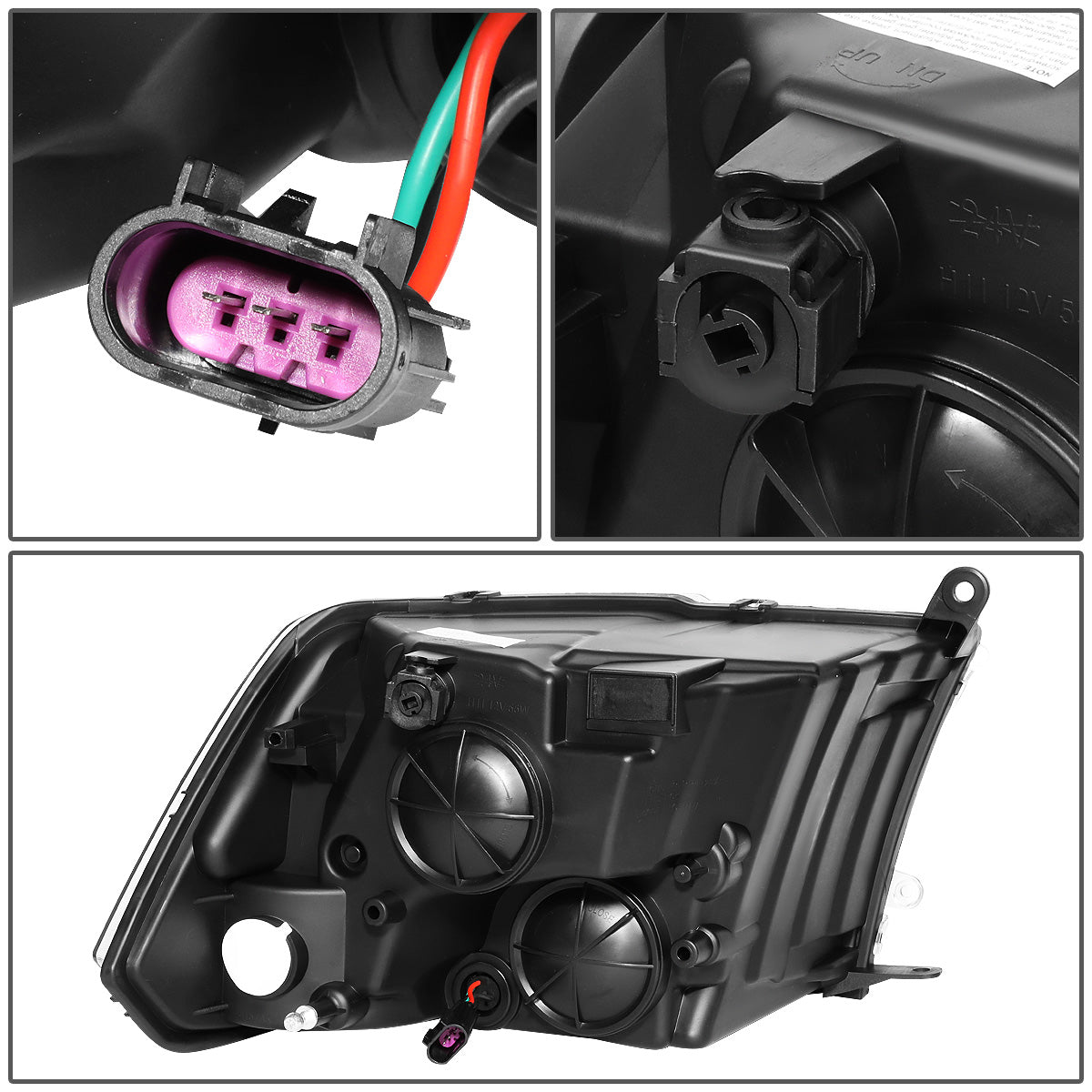 FAROS 09-10 DODGE RAM 1500 / 2010 DODGE RAM 2500, 3500 / 11-18 DODGE RAM 1500, 2500, 3500, 4500, 5500 - FITS 2009 NEW BODY STLYLE MODELS ONLY - WILL NOT FIT MODELS IWTH FACTORY PROJECTOR LED STYLE HEADLIGHTS - ONLY FITS MODELS WITH QUAD HEADLAMPS - CHROME