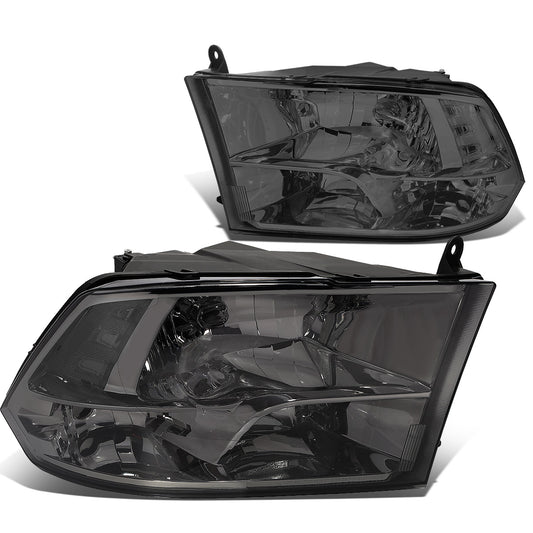 FAROS 09-10 DODGE RAM 1500 / 2010 DODGE RAM 2500, 3500 / 11-18 DODGE RAM 1500, 2500, 3500, 4500, 5500 - FITS 2009 NEW BODY STLYLE MODELS ONLY - WILL NOT FIT MODELS IWTH FACTORY PROJECTOR LED STYLE HEADLIGHTS - ONLY FITS MODELS WITH QUAD HEADLAMPS - SMOKE