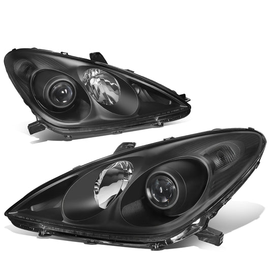 FAROS 04-06 LEXUS ES330 - FITS MODELS WITH HALOGEN HEADLIGHT ONLY. EXCLUDES FACTORY HID EQUIPPED MODELS - OEM STYLE - H11 LOW / 9005 HIGH / 7440A SIGNAL / 194 MARKER - BLACK HOUSING / CLEAR CORNER
