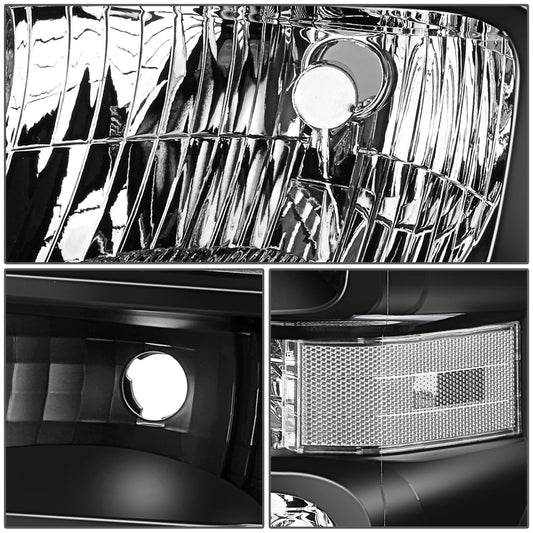 FAROS FORD E-150 2008-2014 / FORD E-250 2008-2014 / FORD E-350 SUPER DUTY 2008-2021 / FORD E-450 SUPER DUTY 2008-2021 / FORD F-650 2016-2021 / FORD F-750 2016-2021 - FITS MODELS WITHOUT FACTORY SEALED BEAM HEADLIGHTS - H13 HIGH / LOW BEAM / 168 SIDE