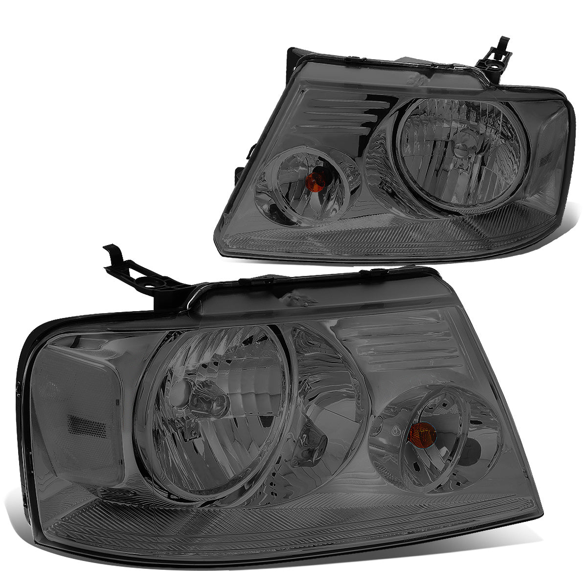 FAROS 04-08 FORD F-150 / 06-08 LINCOLN MARK LT 2/4-DR - 9007 LOW BEAM / HIGH BEAM / 3157A TURN SIGNAL - SMOKE HOUSING / CLEAR CORNER