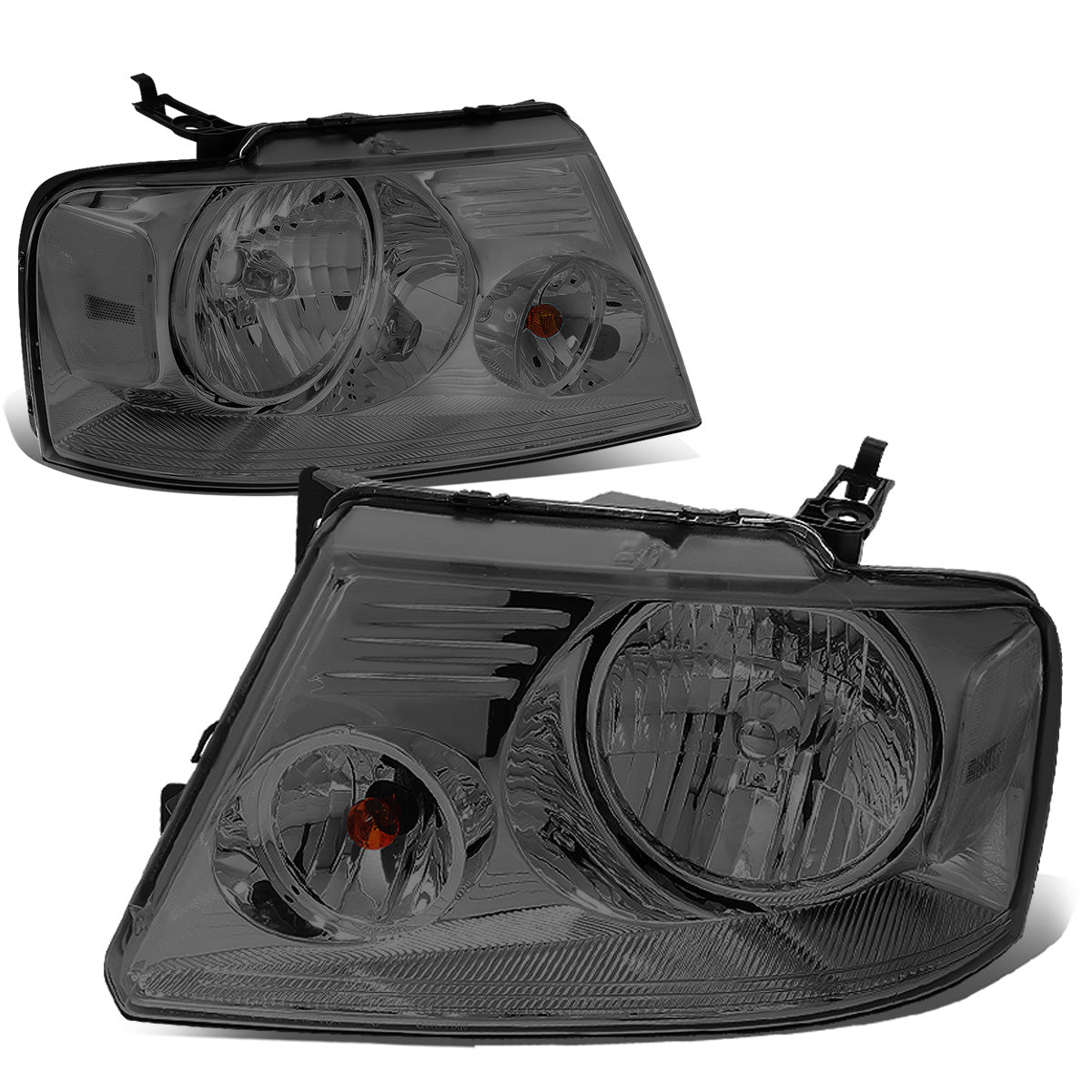 FAROS 04-08 FORD F-150 / 06-08 LINCOLN MARK LT 2/4-DR - 9007 LOW BEAM / HIGH BEAM / 3157A TURN SIGNAL - SMOKE HOUSING / CLEAR CORNER