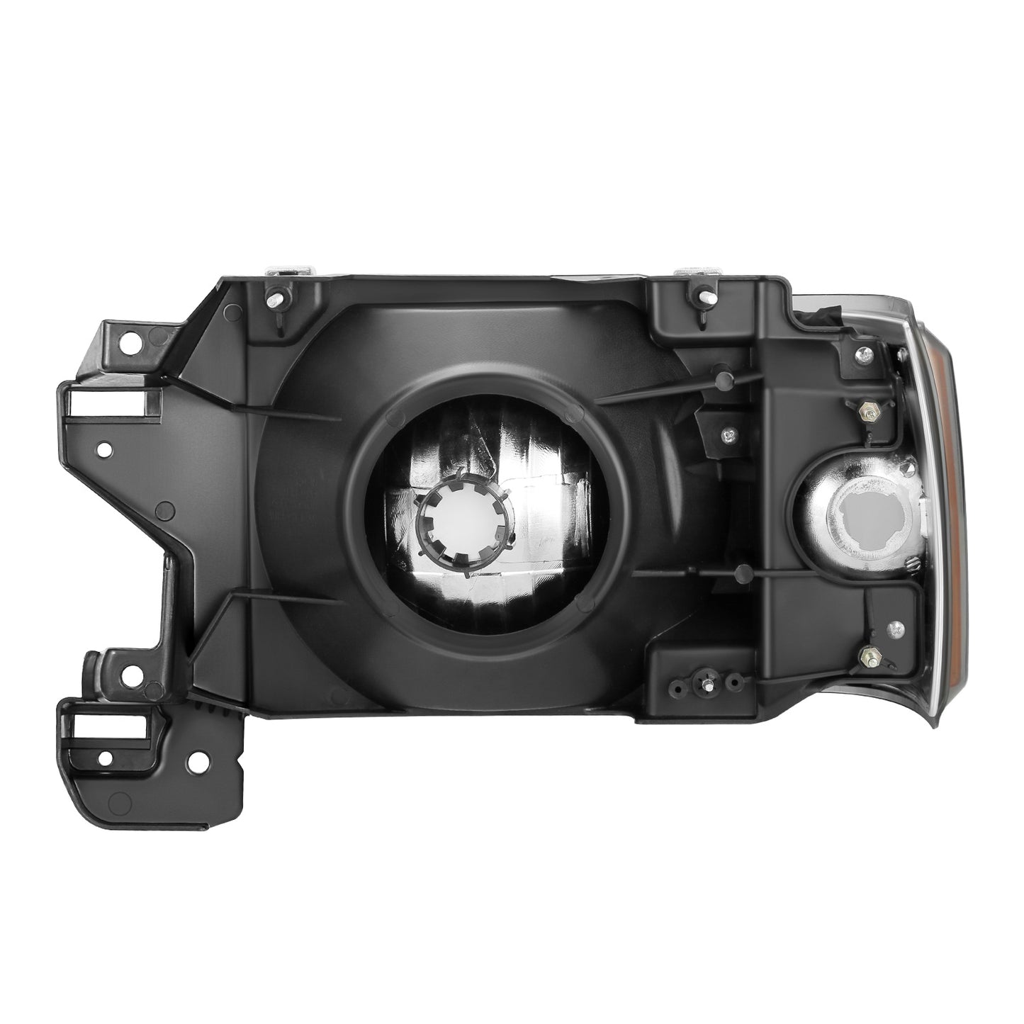 FAROS 87-91 FORD BRONCO, F-150, F-250, F-350 - 9004 HIGH / LOW BEAM / 1157A TURN SIGNAL - SMOKE HOUSING / AMBER CORNER