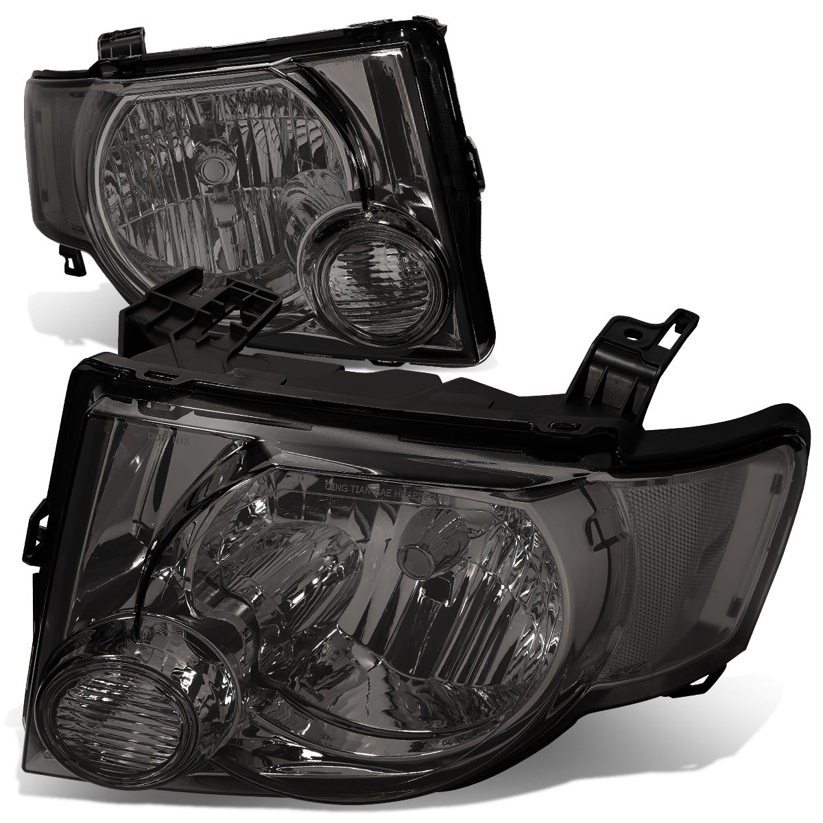 FAROS 08-12 FORD ESCAPE 4-DOOR - H13 LOW BEAM / HIGH BEAM - SMOKE HOUSING / CLEAR CORNER