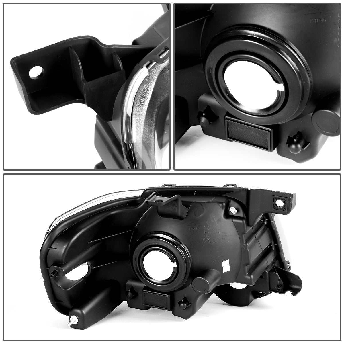 FAROS 06-10 FORD EXPLORER / 07-10 EXPLORER SPORT TRAC 4-DOOR - H13 LOW BEAM / HIGH BEAM - CHROME HOUSING / AMBER CORNER