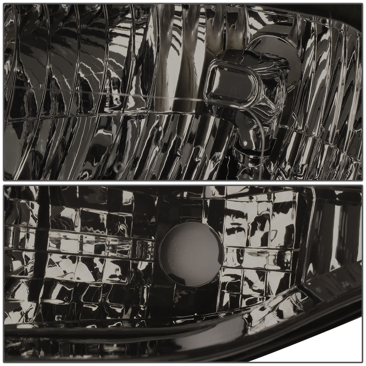 FAROS 07-14 FORD EXPEDITION 4-DOOR - H13 LOW BEAM / HIGH BEAM - SMOKE HOUSING / AMBER CORNER