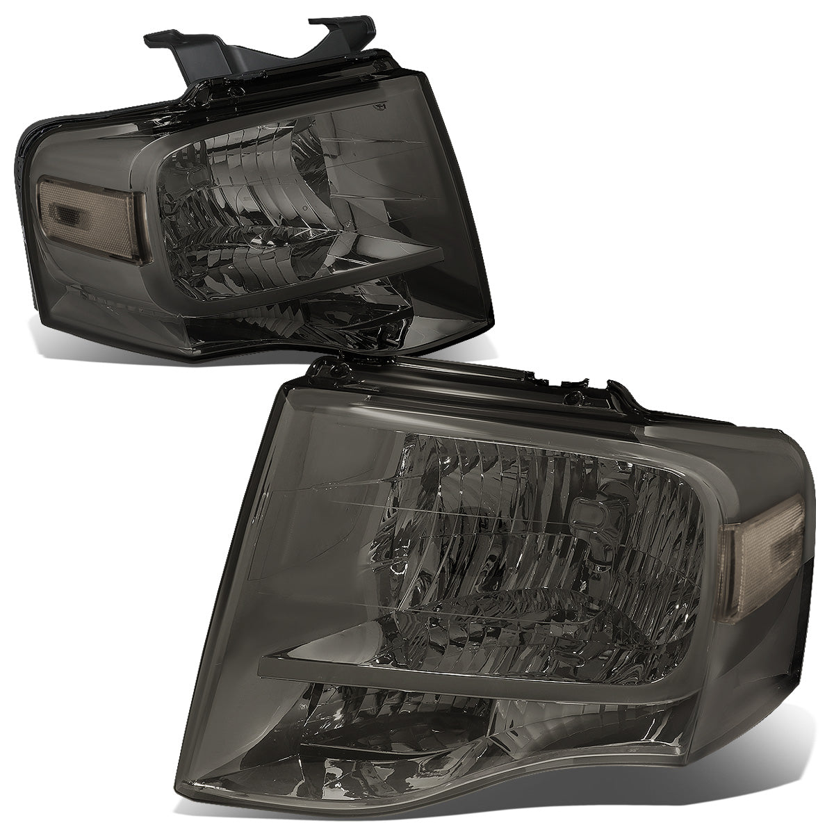 FAROS 07-14 FORD EXPEDITION 4-DOOR - H13 LOW BEAM / HIGH BEAM - SMOKE HOUSING / CLEAR CORNER