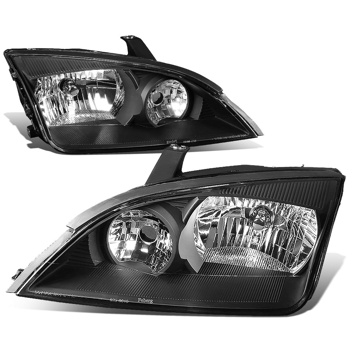 FAROS 05-07 FORD FOCUS 3/4/5-DOOR - BLACK HOUSING / CLEAR CORNER